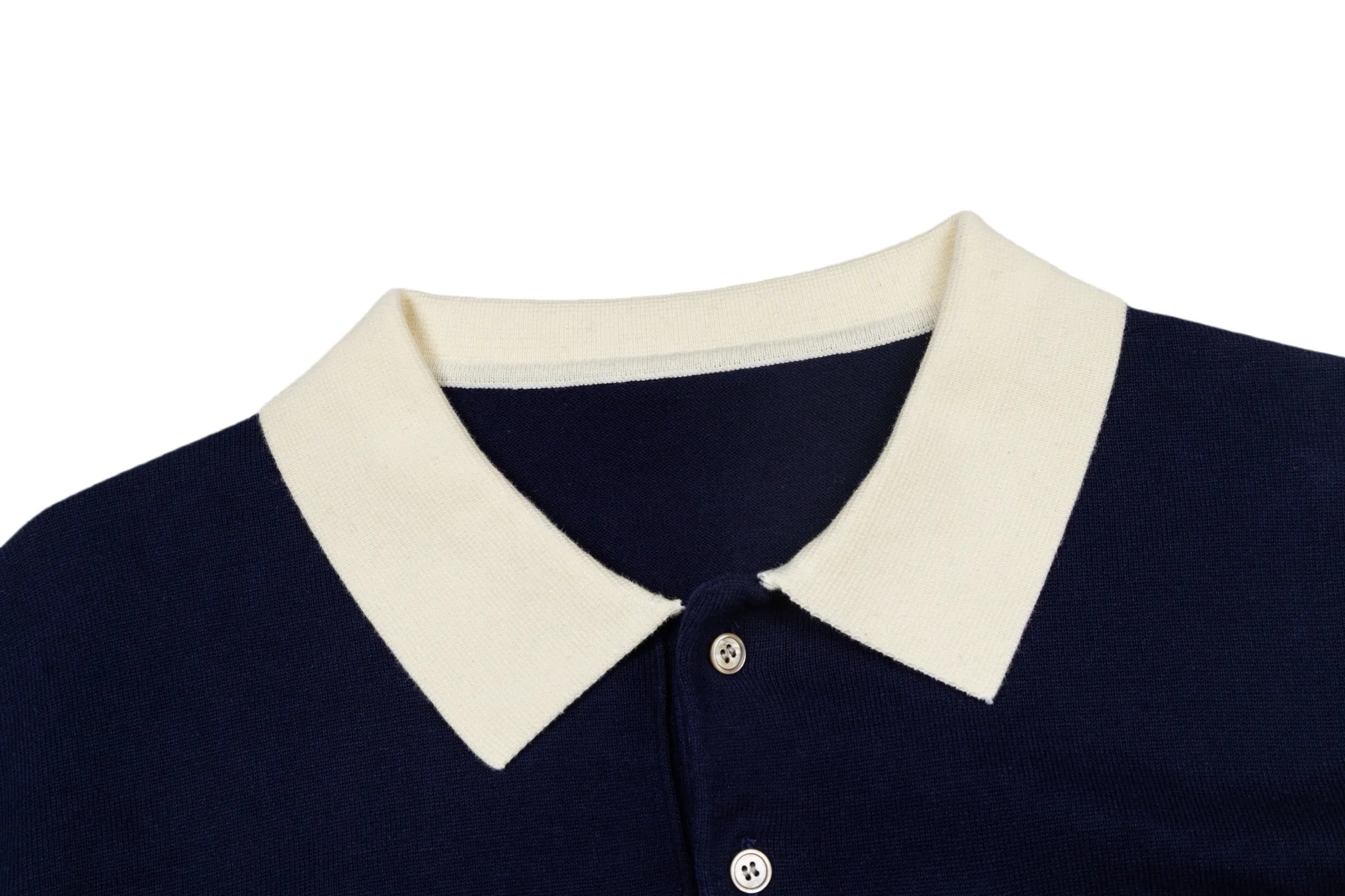 Lily of the Valley Embroidered Cotton Polo Shirt D23513800 — view 3
