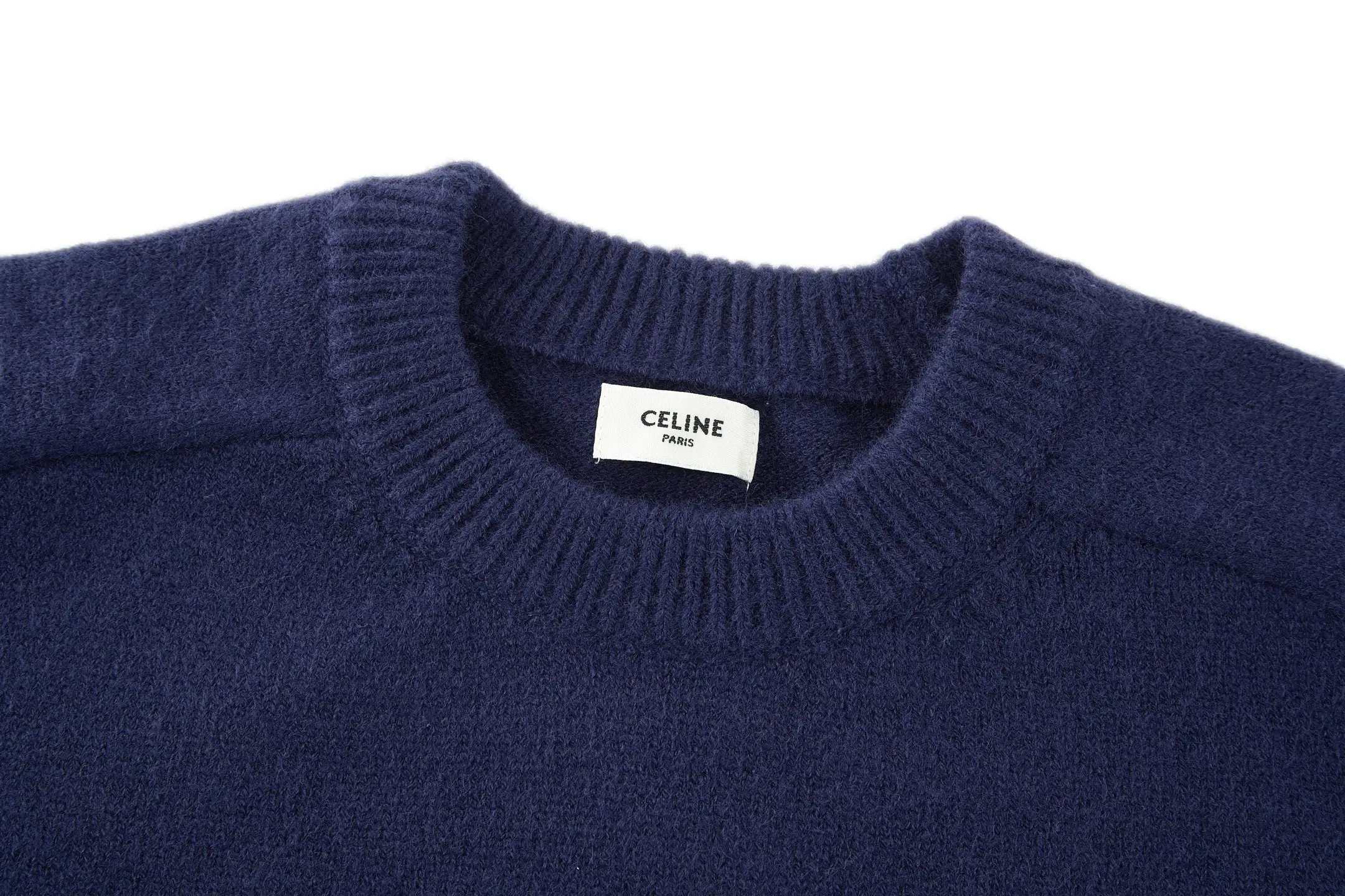 Triomphe Embroidered Wool-Cashmere Blend Sweater D23521178 — view 3