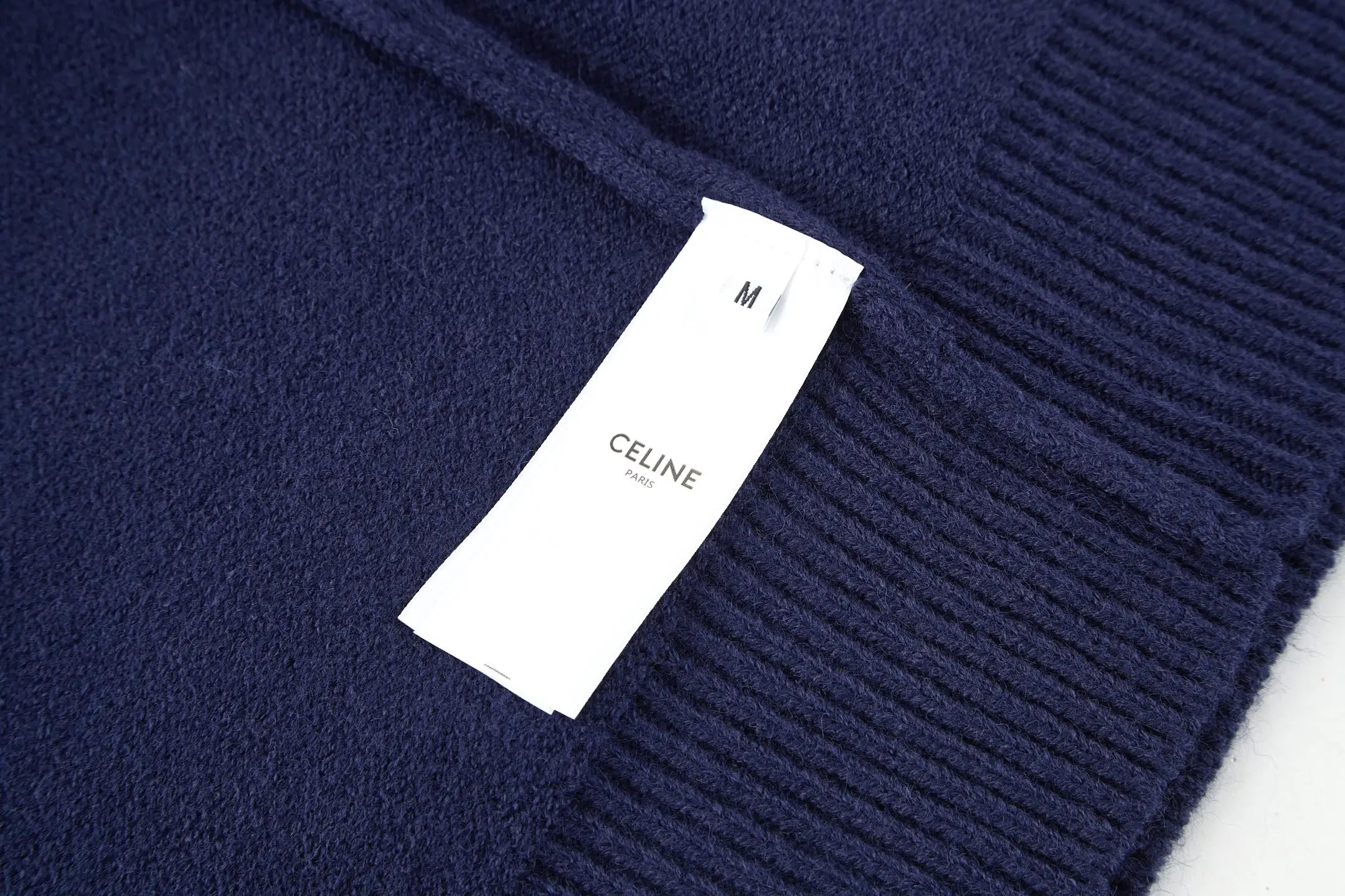 Triomphe Embroidered Wool-Cashmere Blend Sweater D23521178 — view 9