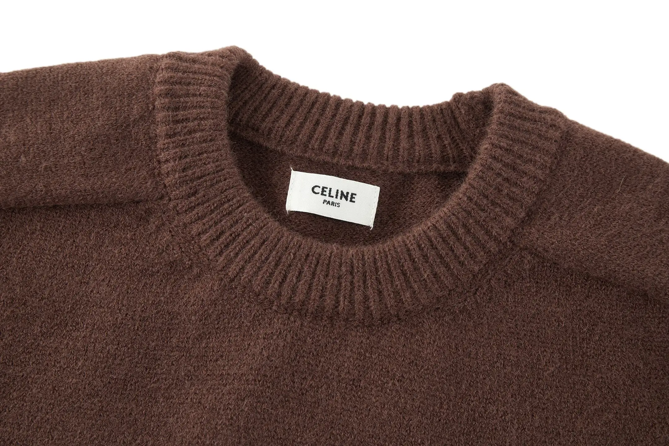 Triomphe Embroidered Wool-Cashmere Blend Sweater D23521179 — view 3