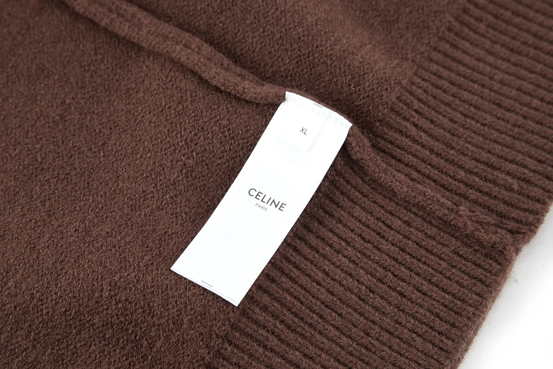 Triomphe Embroidered Wool-Cashmere Blend Sweater D23521179 — view 9