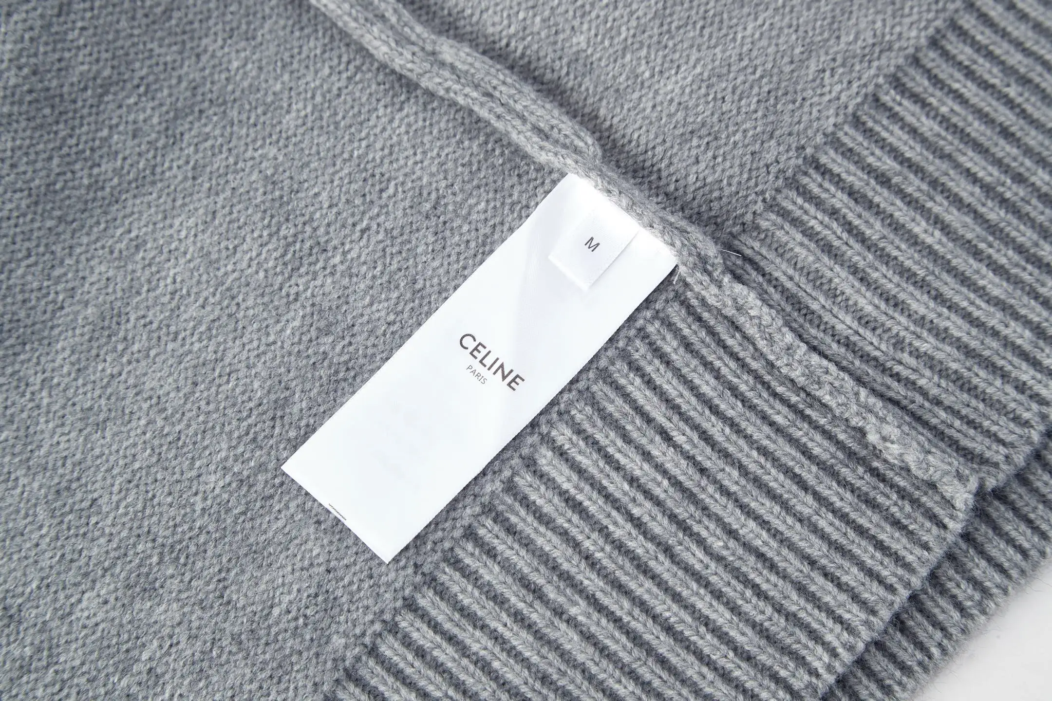 Triomphe Embroidered Wool-Cashmere Blend Sweater D23521174 — view 9