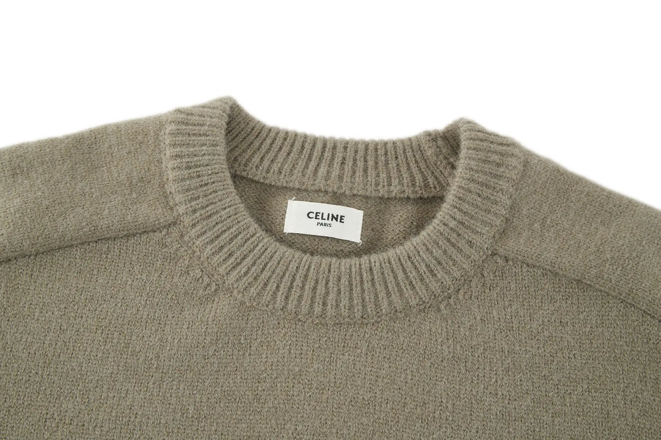 Triomphe Embroidered Wool-Cashmere Blend Sweater D23521177 — view 3