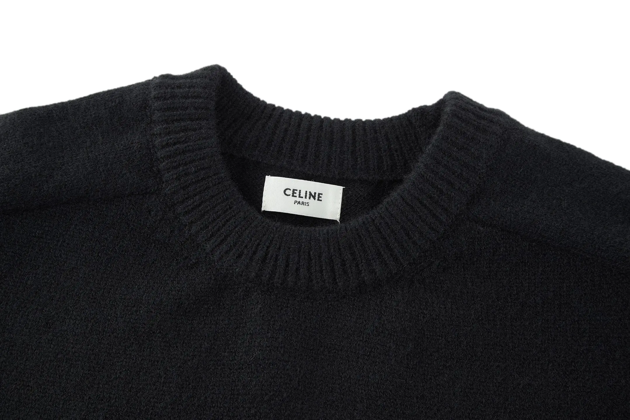 Triomphe Embroidered Wool-Cashmere Blend Sweater D23521175 — view 3