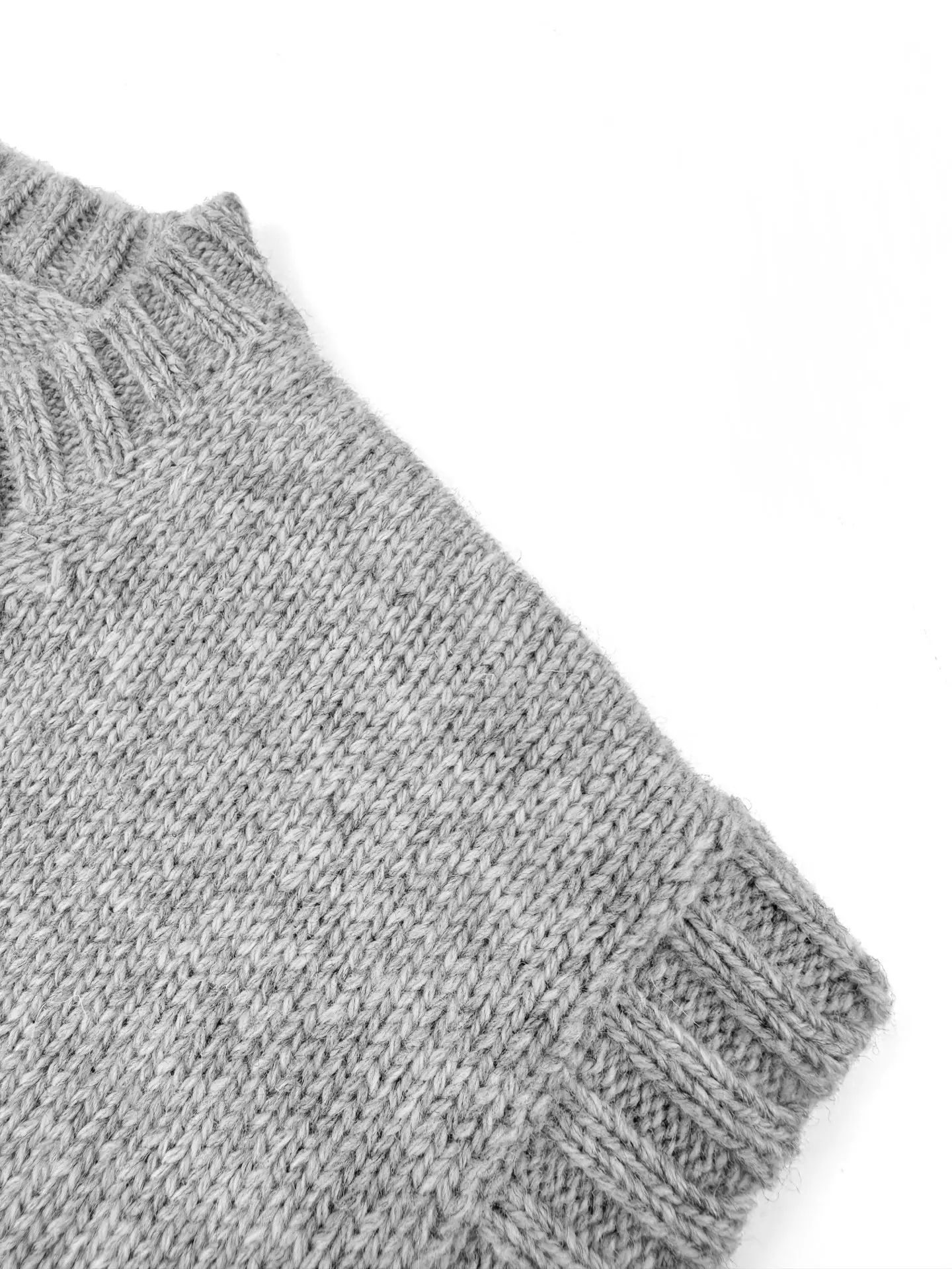 Logo Print Wool-Blend Knit Vest D23519216 — view 6