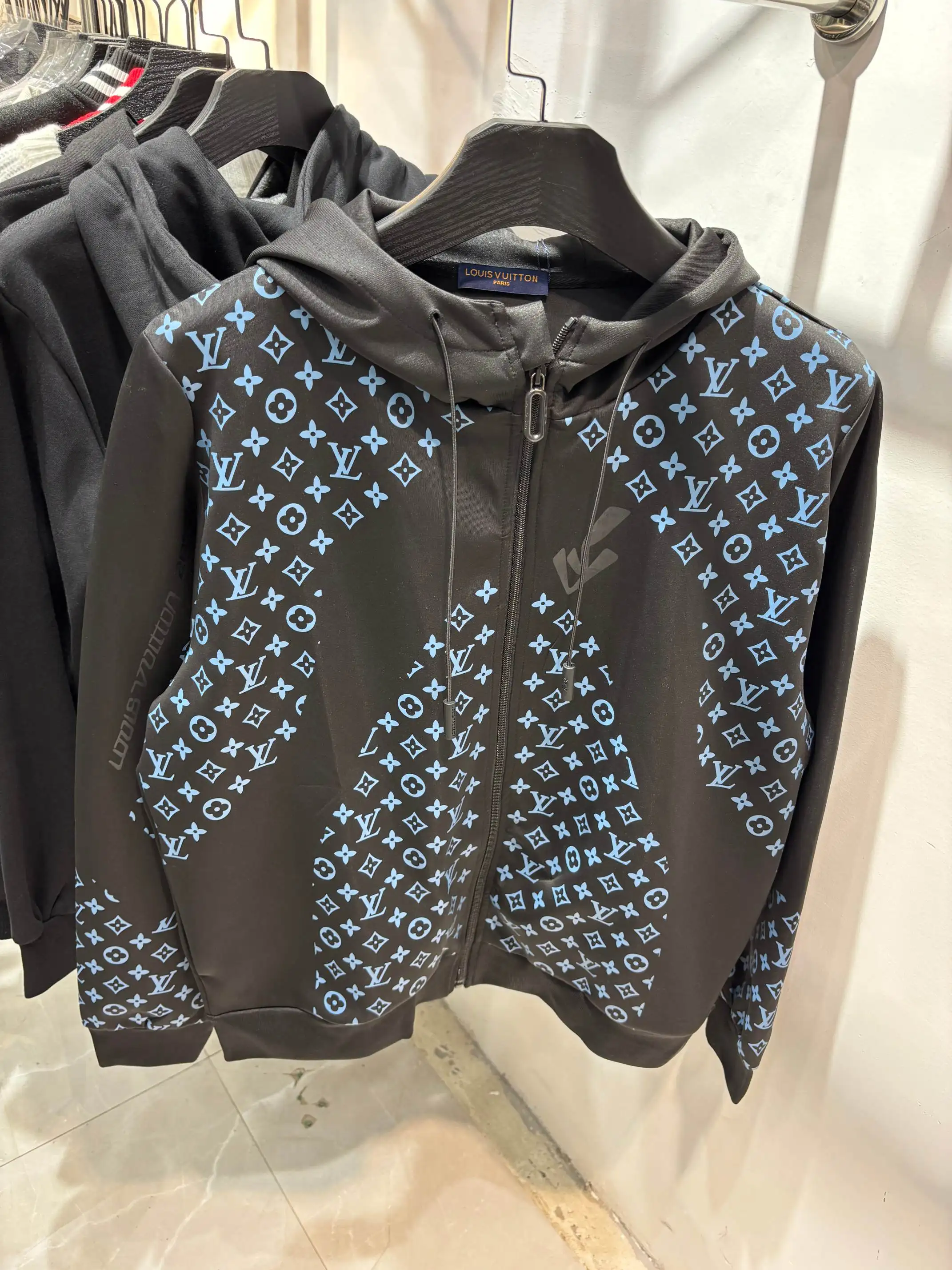 Monogram Scuba Zip-Up Hoodie D23513452 — view 3