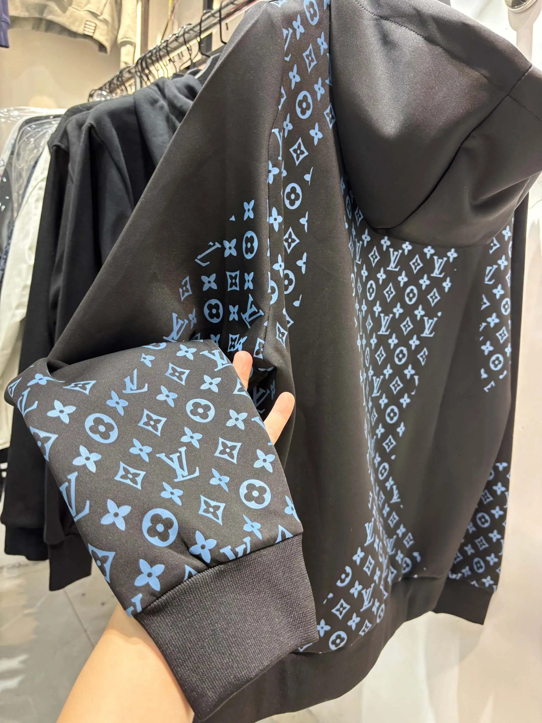 Monogram Scuba Zip-Up Hoodie D23513452 — view 10