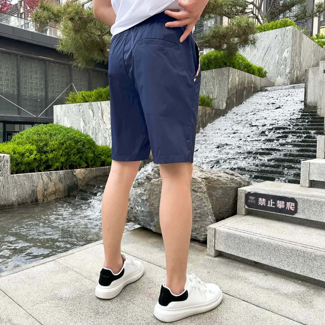 Logo-Embroidered Cotton-Blend Casual Shorts D24014535 — view 8