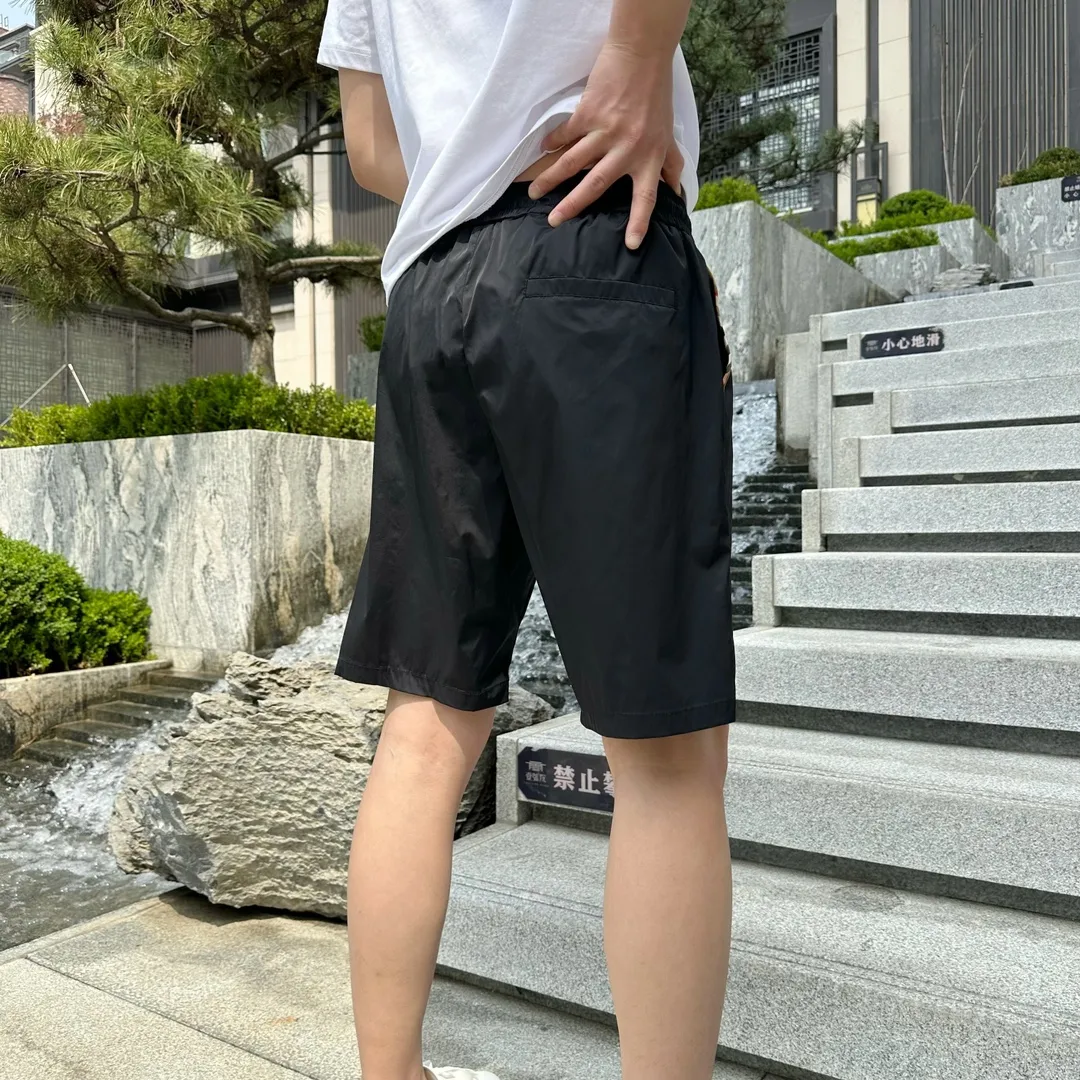 Logo-Embroidered Cotton-Blend Casual Shorts D24014534 — view 9