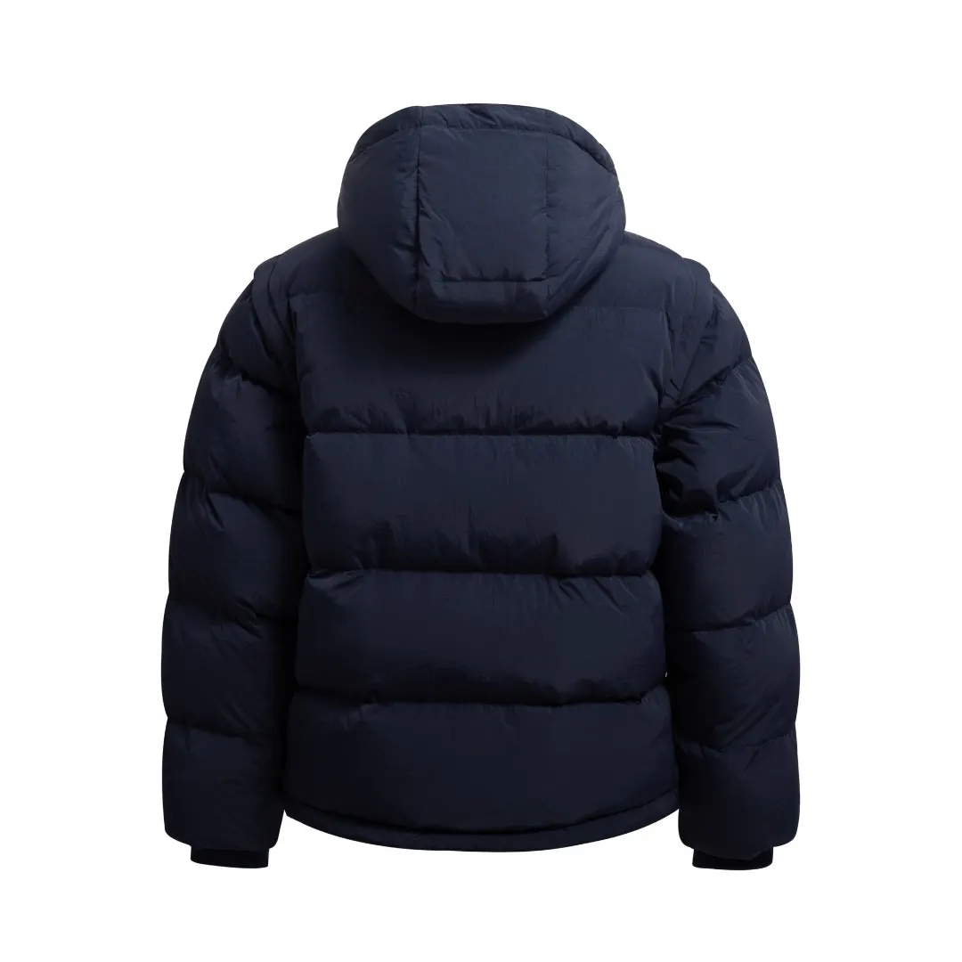 Convertible Sleeve Hooded Down Puffer Jacket D24020350 — view 2