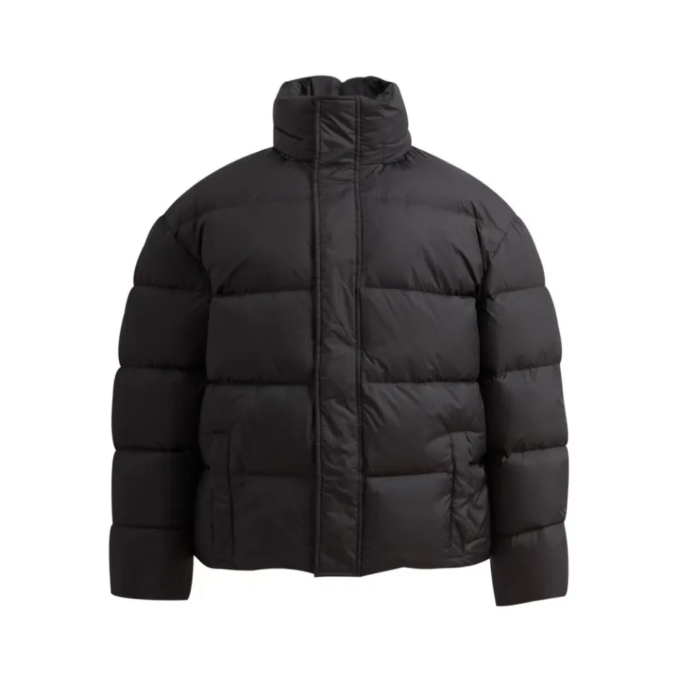 Flame Embroidered Down-Filled Puffer Jacket D24020349