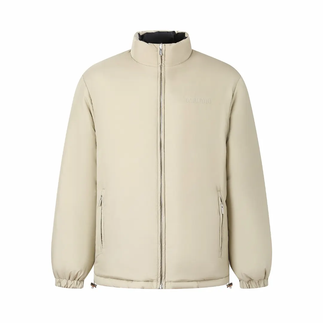 Reversible Logo-Embroidered Down Puffer Jacket D24020358 — view 4