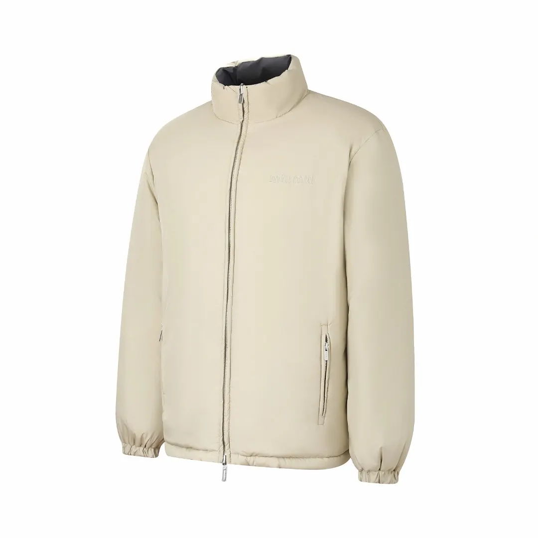 Reversible Logo-Embroidered Down Puffer Jacket D24020358 — view 5