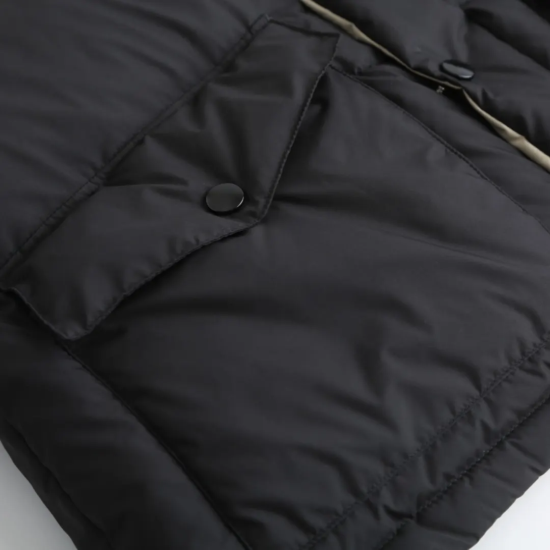 Reversible Logo-Embroidered Down Puffer Jacket D24020358 — view 8