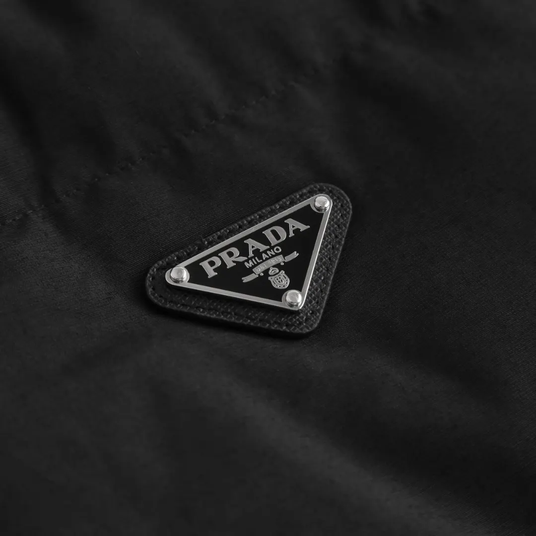 Logo-Appliquéd Quilted Down Jacket D24020352 — view 5