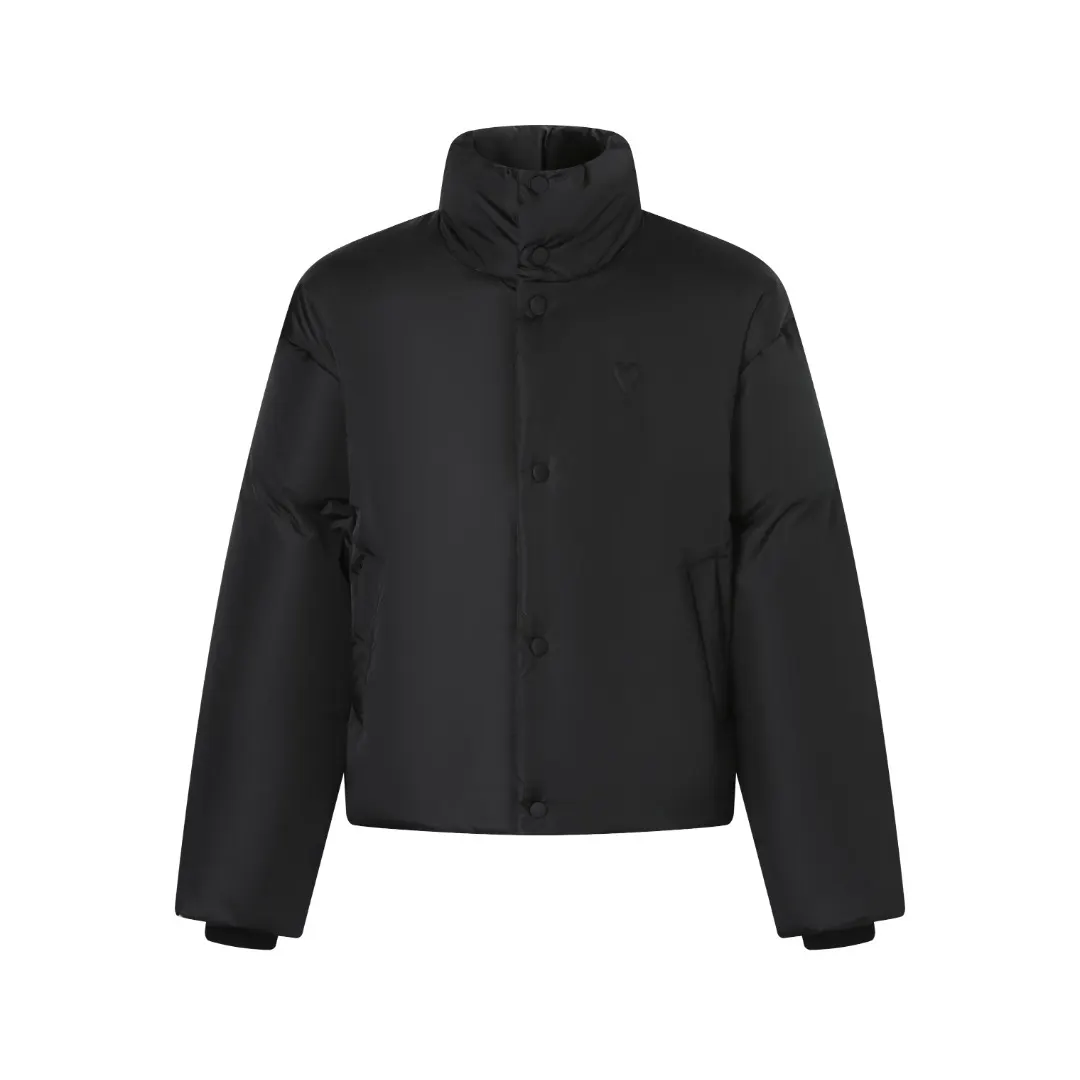 Ami de Coeur Embroidered Puffer Jacket D24020360
