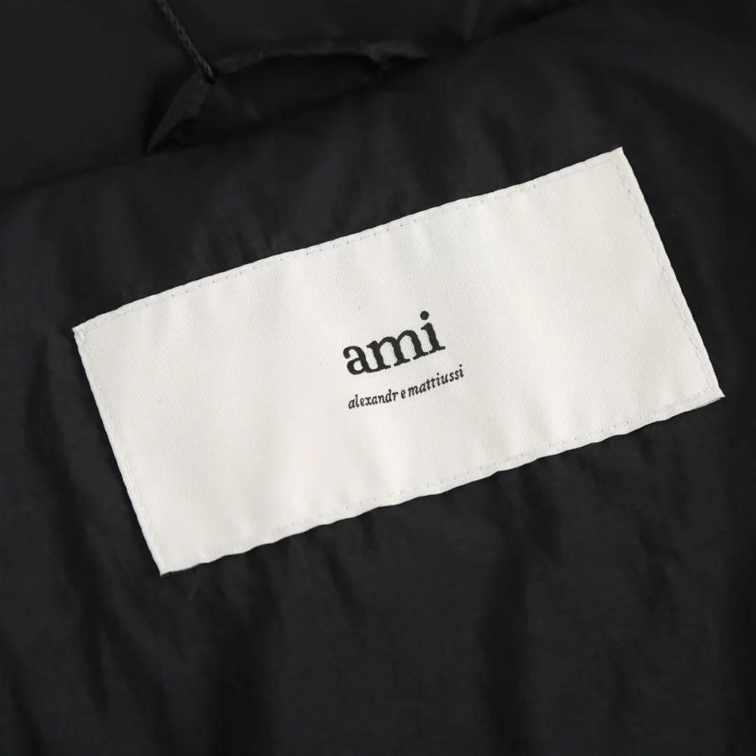 Ami de Coeur Embroidered Puffer Jacket D24020360 — view 9