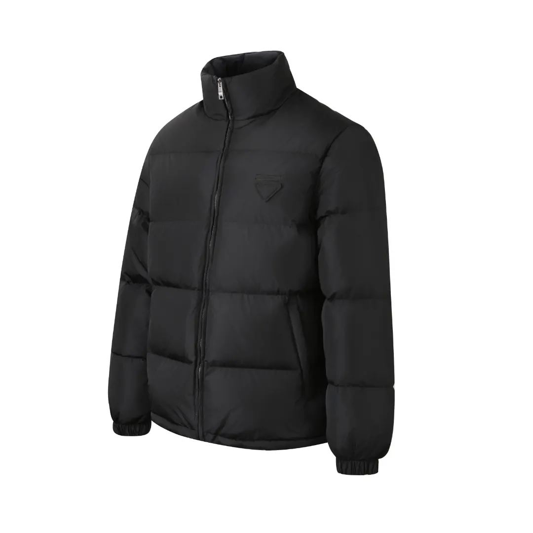 Logo-Appliqué Padded Nylon Down Jacket D24020351 — view 2