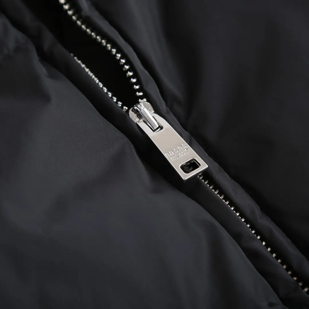 Logo-Appliqué Padded Nylon Down Jacket D24020351 — view 5