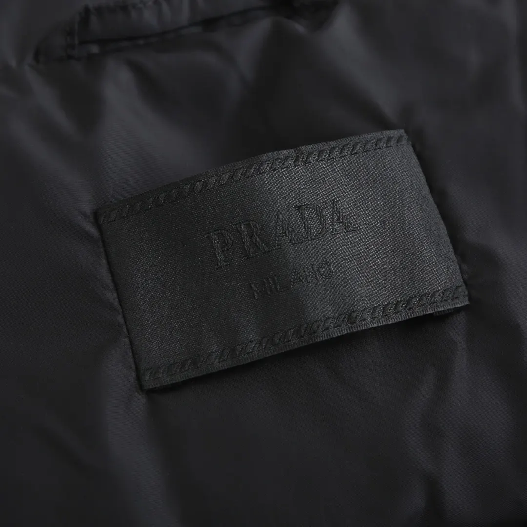 Logo-Appliqué Padded Nylon Down Jacket D24020351 — view 7