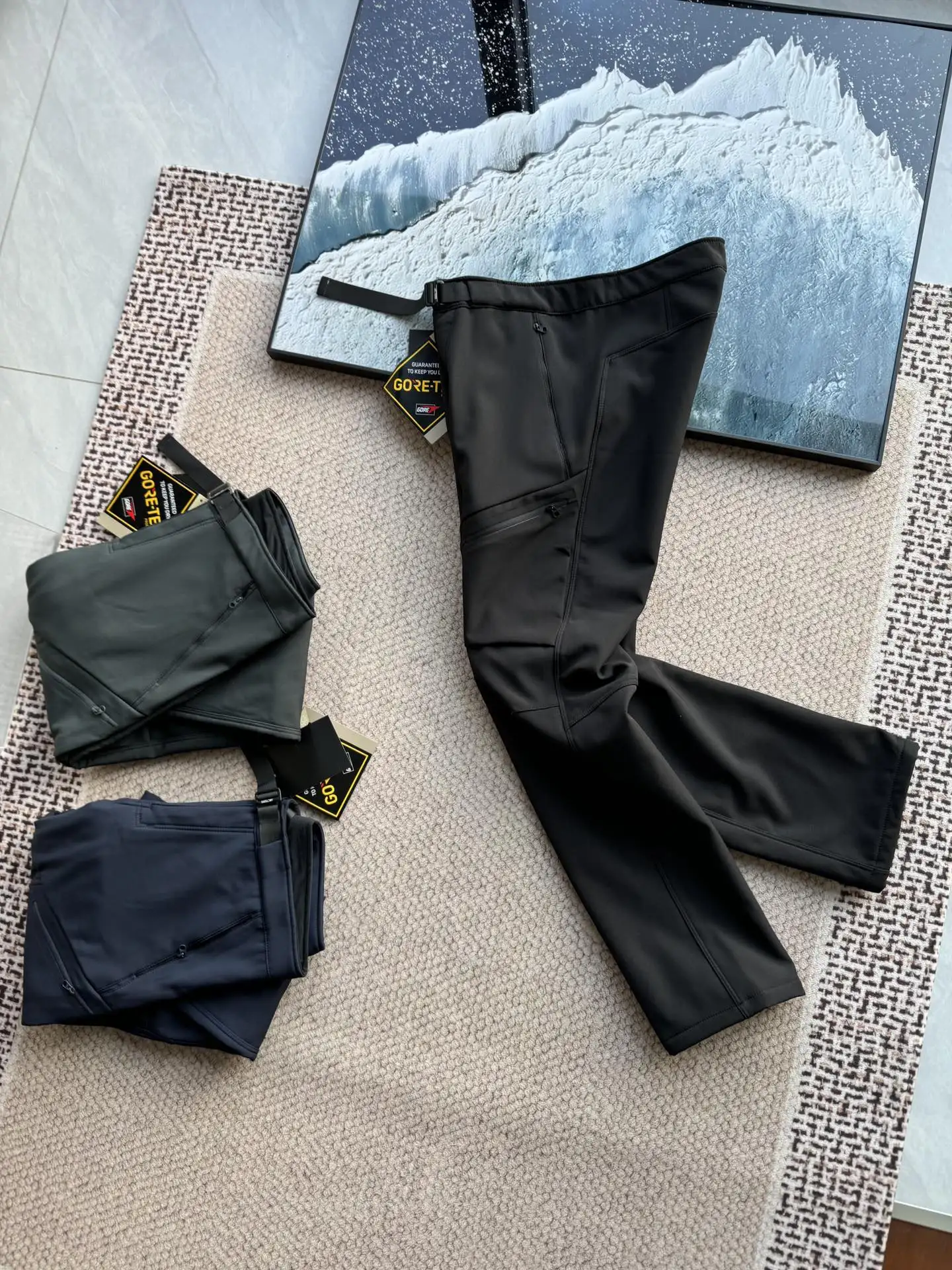 Gamma MX Water-Resistant Softshell Trousers D24018958 — view 2
