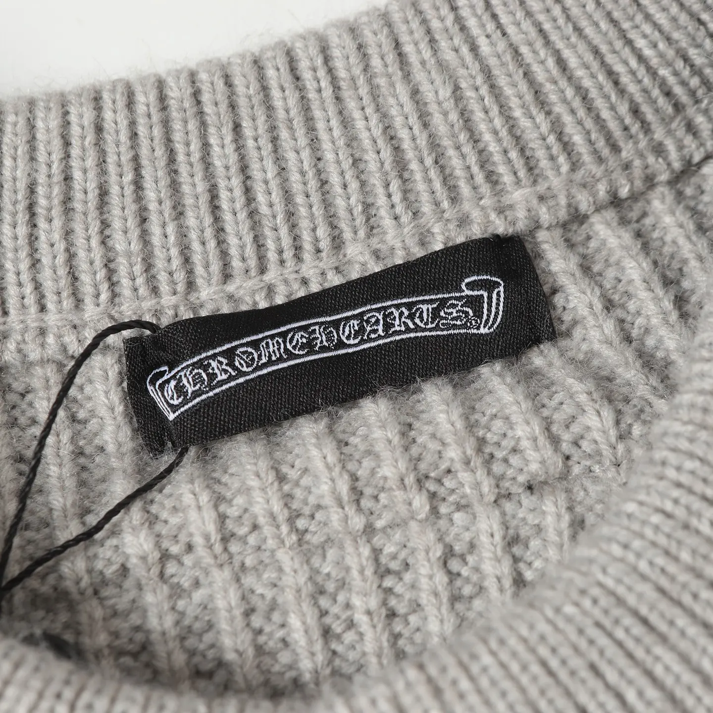 Logo-Embroidered Zip-Up Knit Hoodie D24023625 — view 4