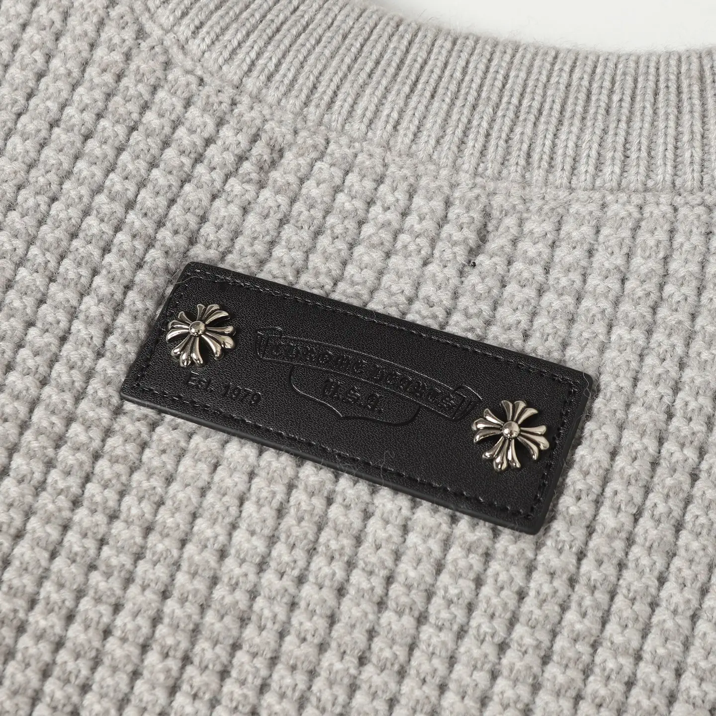 Logo-Embroidered Zip-Up Knit Hoodie D24023625 — view 12