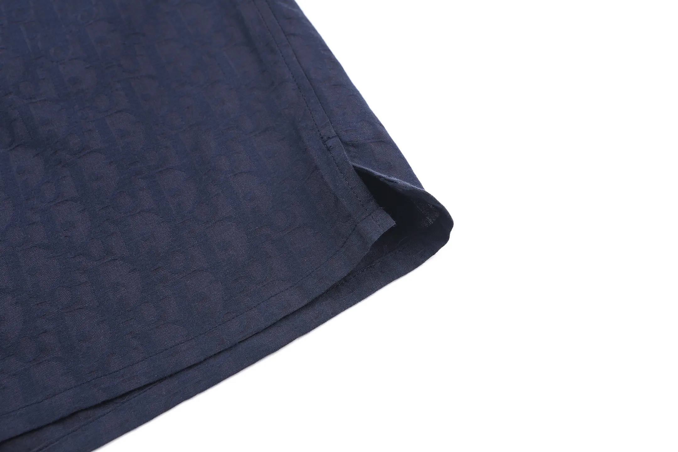 Logo Jacquard Silk-Blend Casual Shorts D24021116 — view 7