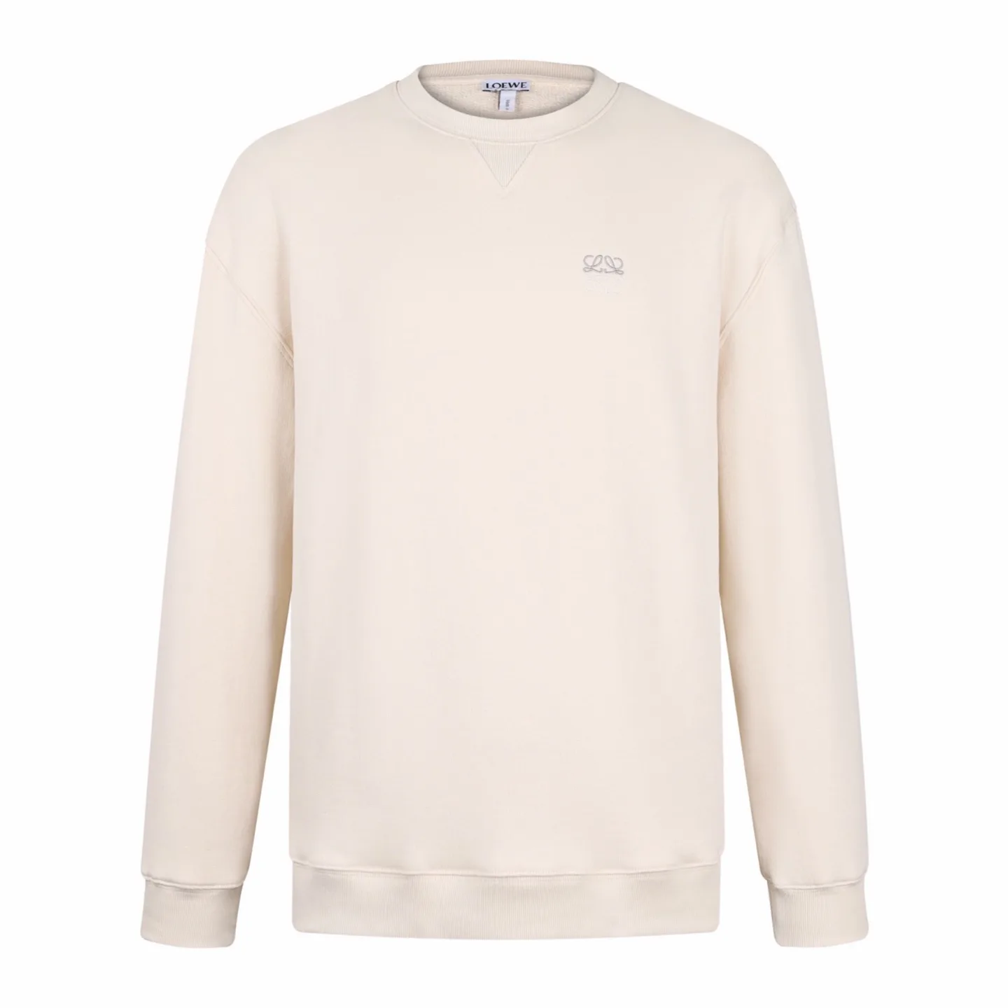 Anagram Embroidered Cotton-Terry Sweatshirt D24021111