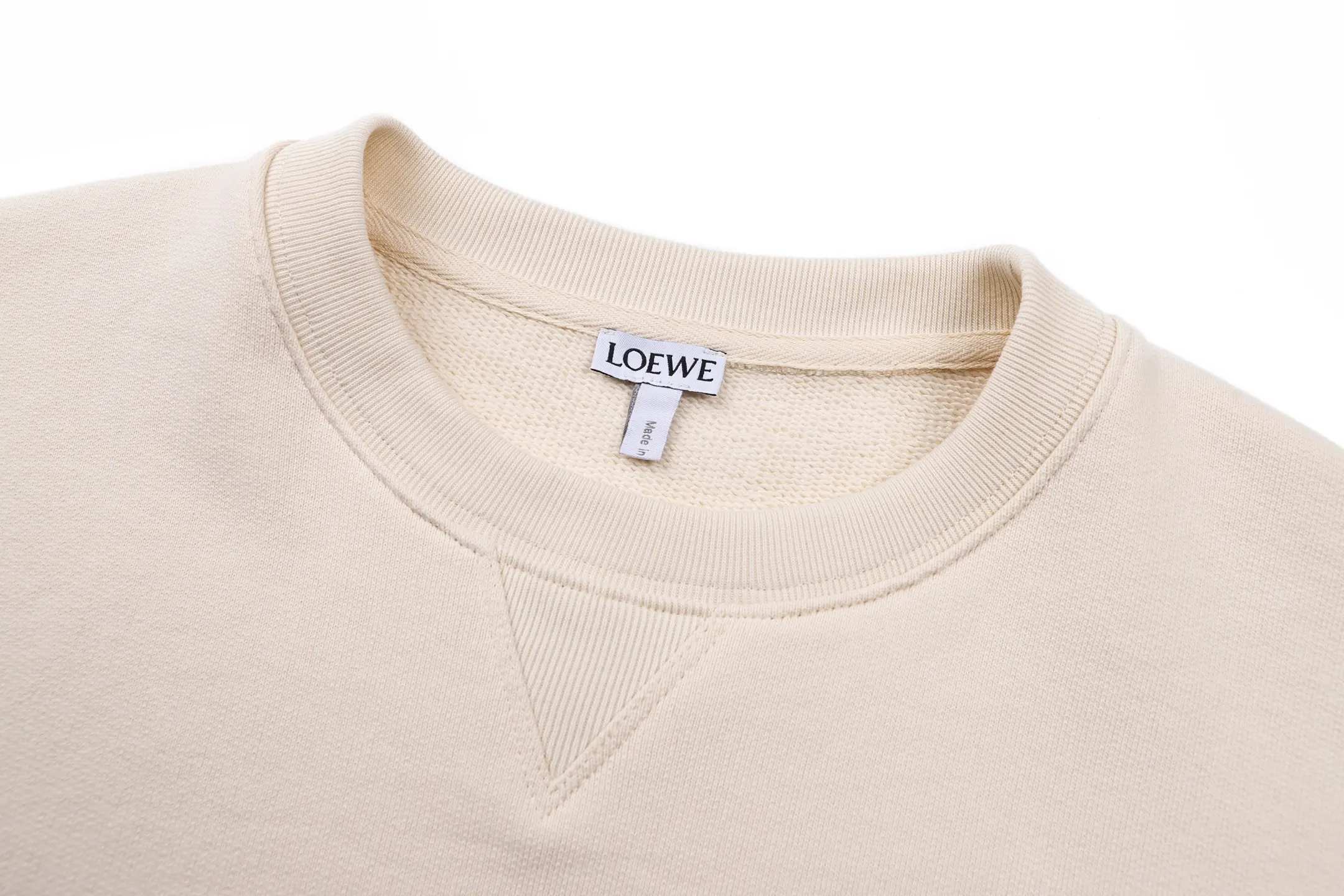 Anagram Embroidered Cotton-Terry Sweatshirt D24021111 — view 3