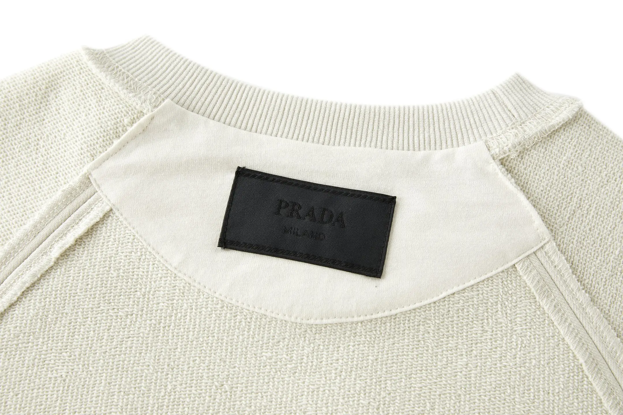 Logo-Patch Cotton-Terry Sweatshirt D24021055 — view 4