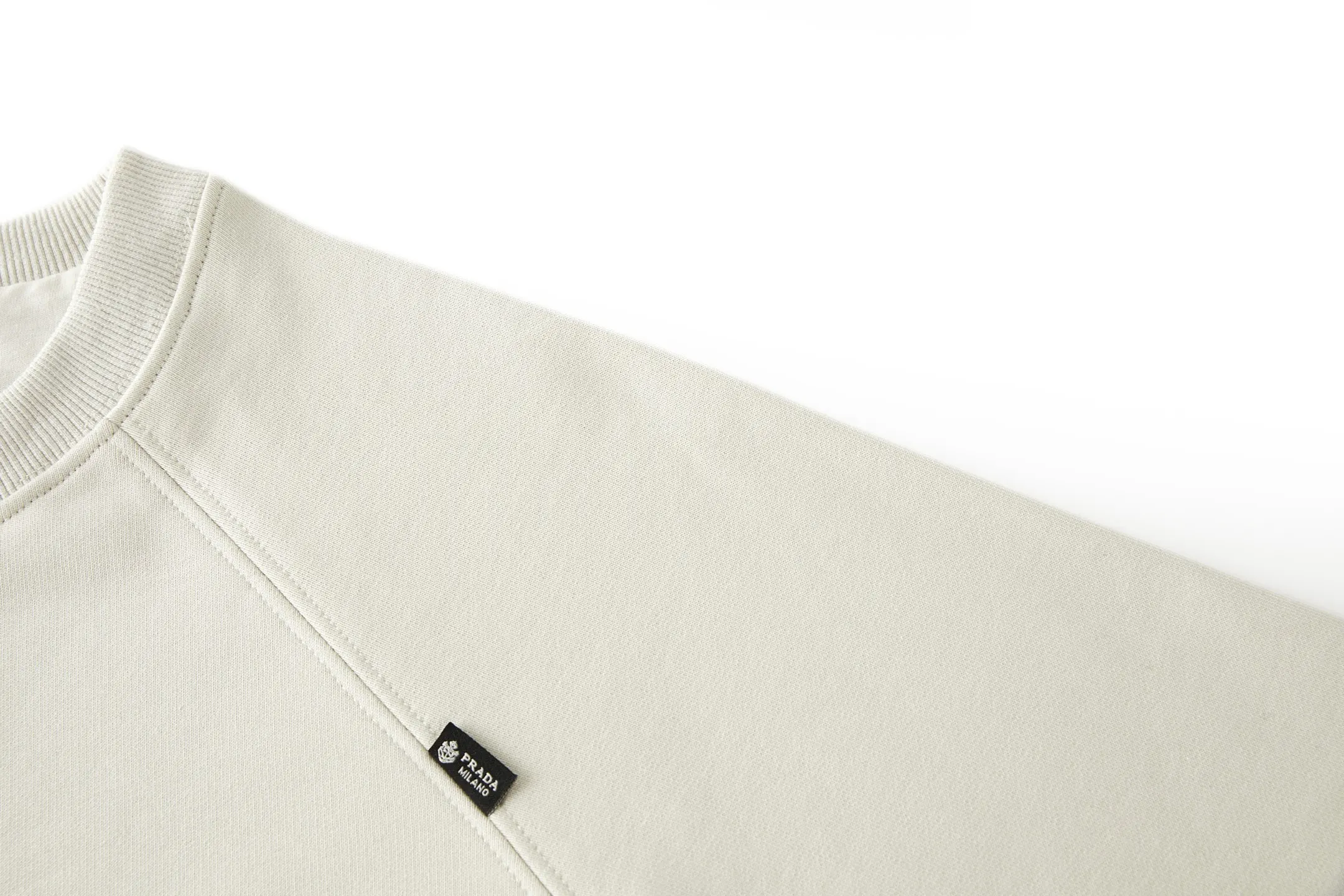 Logo-Patch Cotton-Terry Sweatshirt D24021055 — view 5
