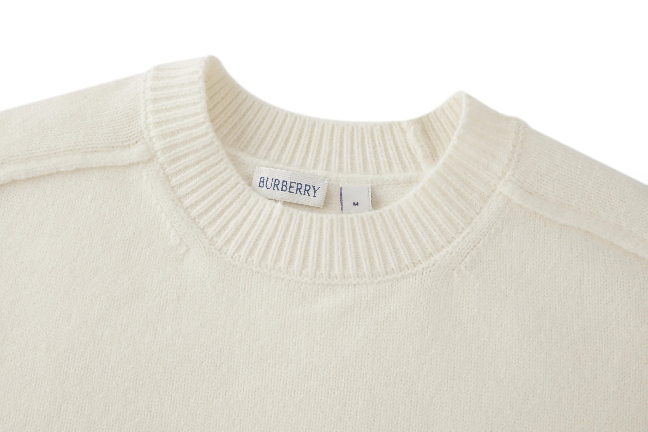 EKD Label Cashmere-Blend Crew-Neck Sweater D24521058 — view 3