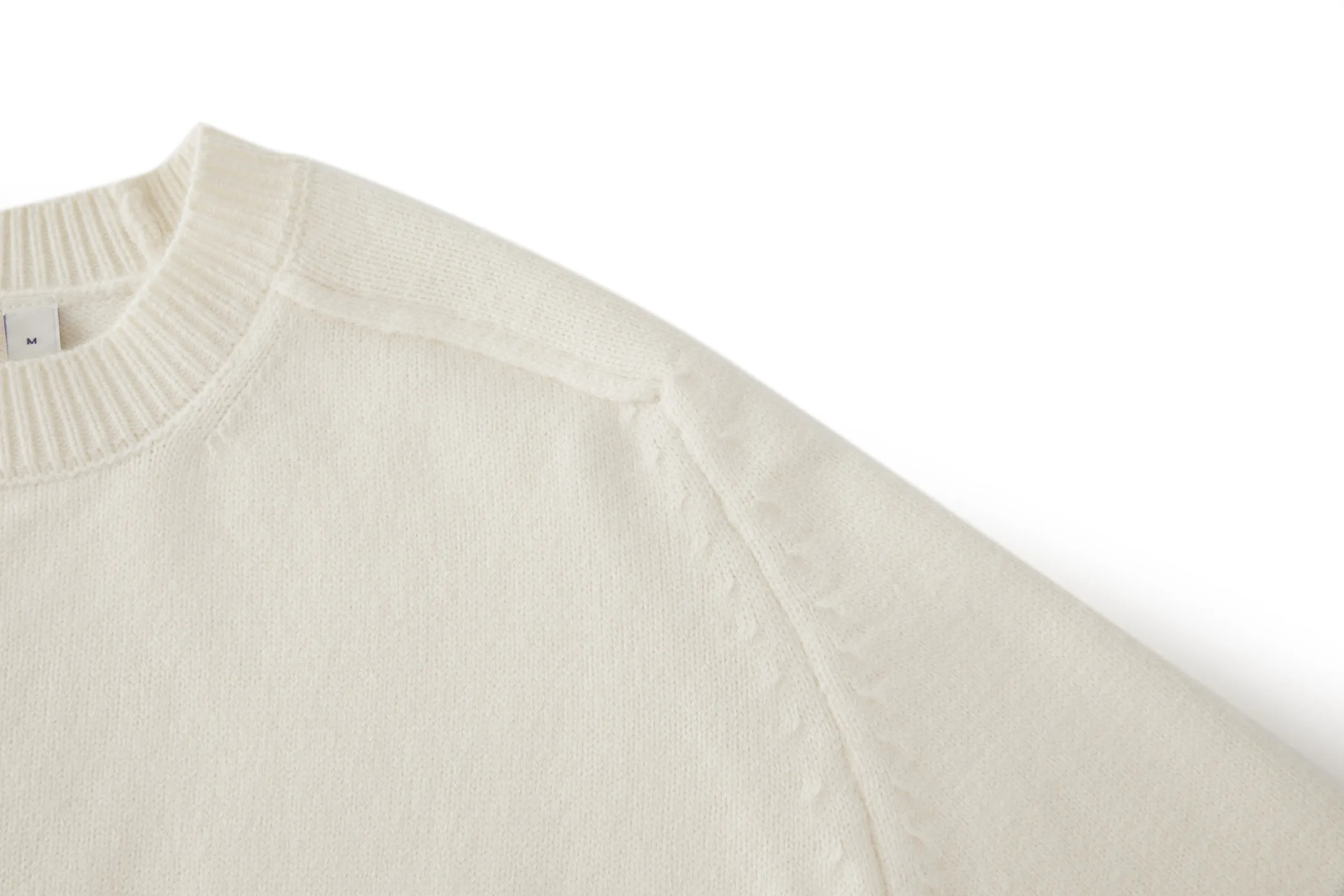 EKD Label Cashmere-Blend Crew-Neck Sweater D24521058 — view 4