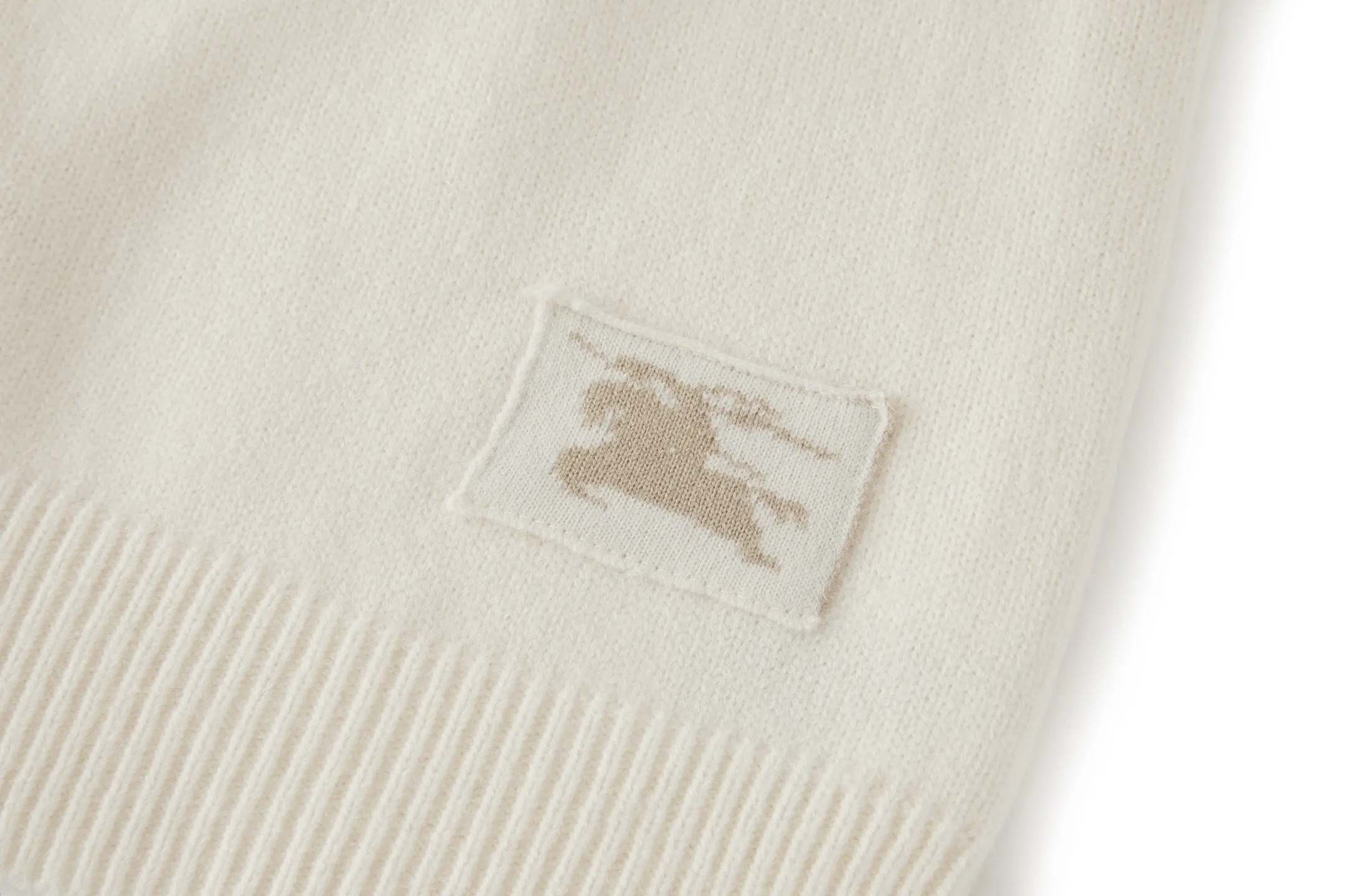 EKD Label Cashmere-Blend Crew-Neck Sweater D24521058 — view 5