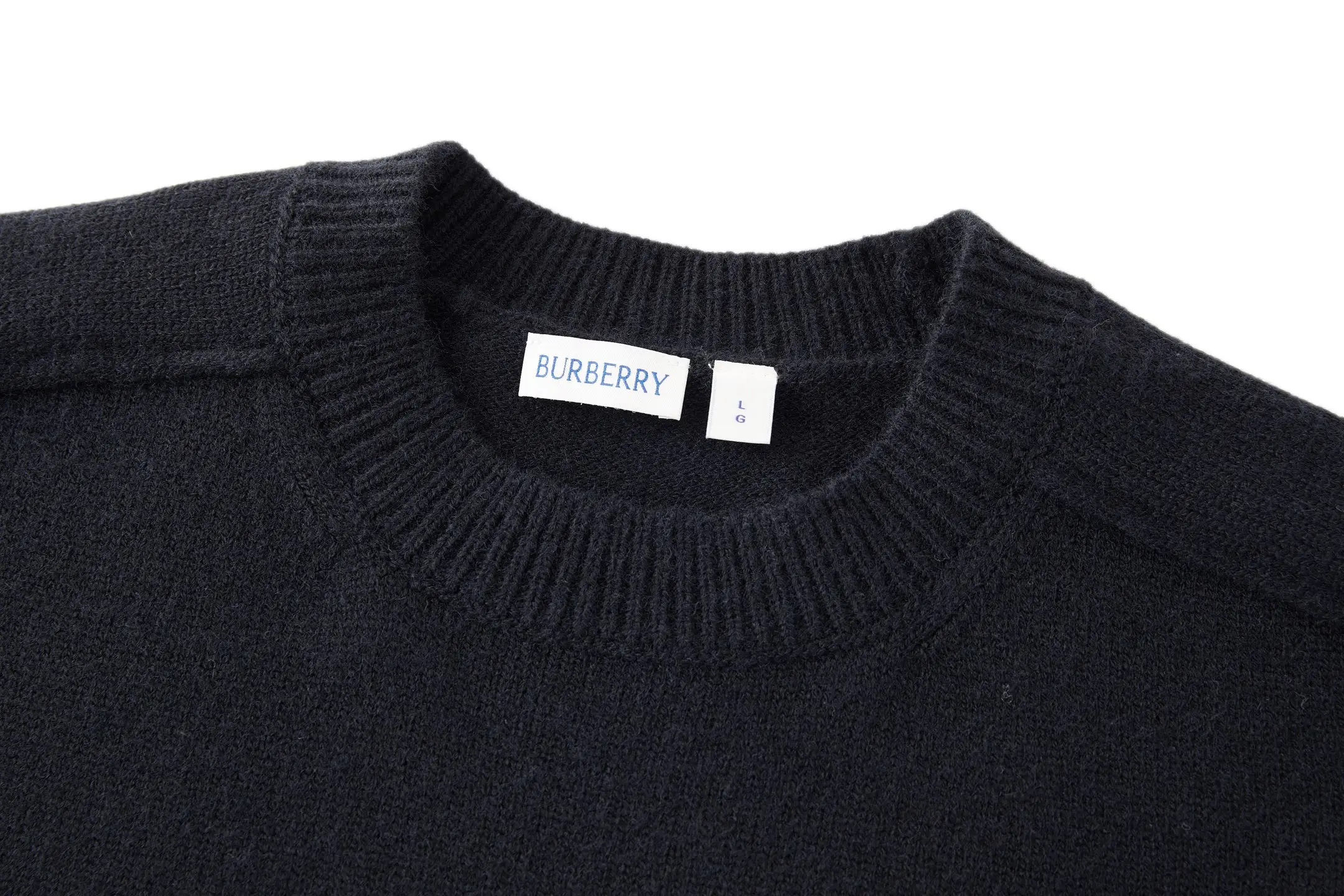 EKD Logo Cashmere-Blend Crew-Neck Sweater D24521059 — view 3