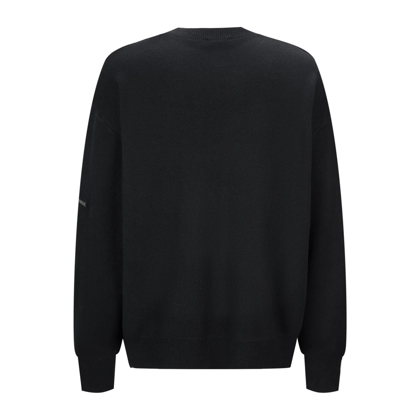 Logo-Plaque Wool-Blend Crew-Neck Sweater D24521183 — view 2