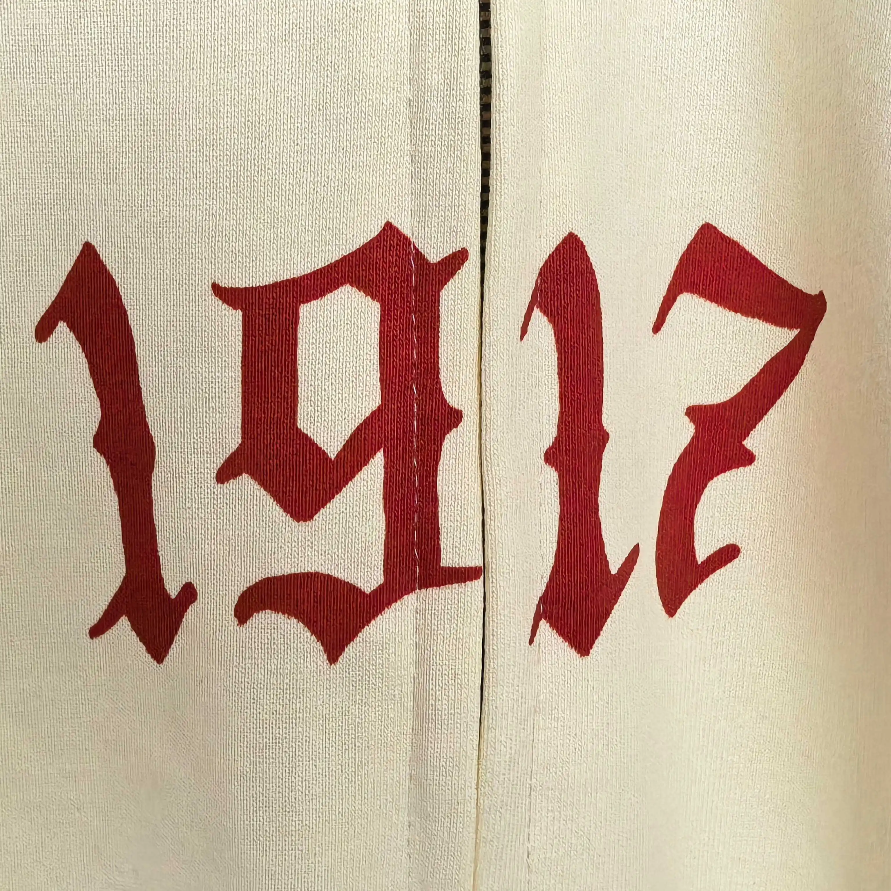 Tattoo Logo Print Zip-Up Hoodie D24523162 — view 8