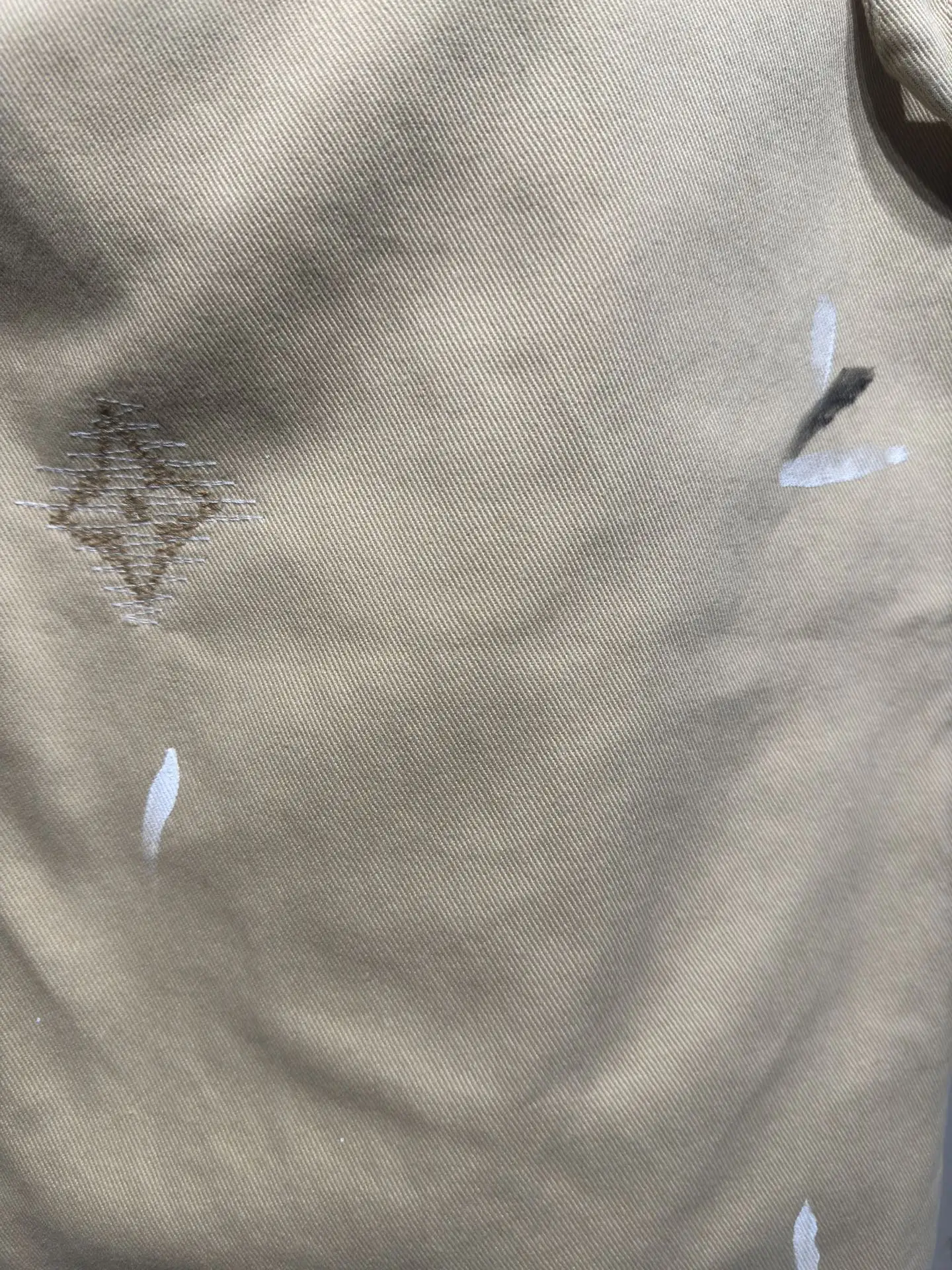 Paint-Splatter Embroidered Carpenter Trousers D24523024 — view 25
