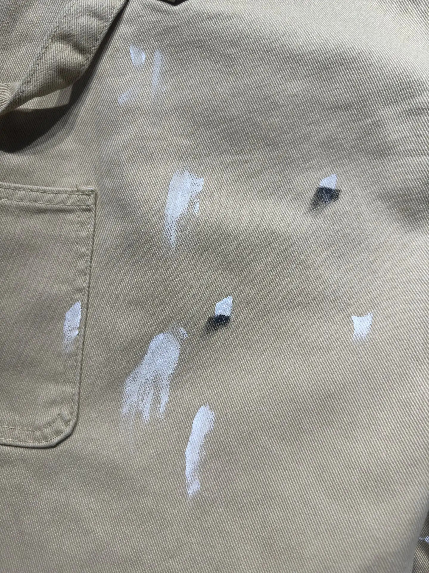 Paint-Splatter Embroidered Carpenter Trousers D24523024 — view 28