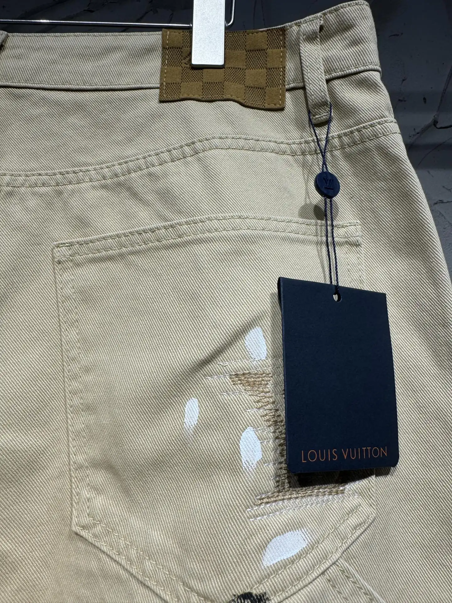 Paint-Splatter Embroidered Carpenter Trousers D24523024 — view 31