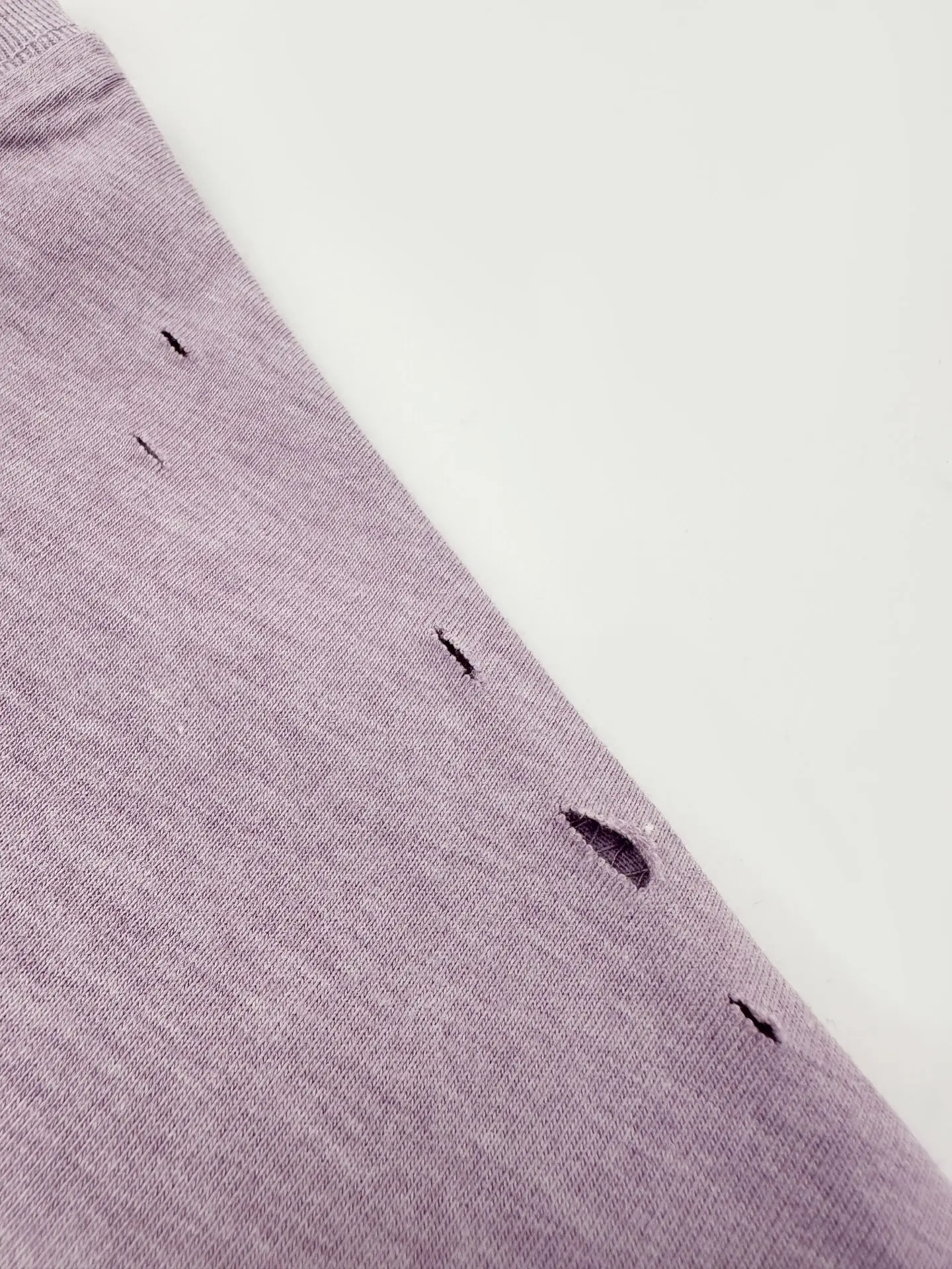 Distressed Logo Layered Long-Sleeve T-Shirt D24519134 — view 5