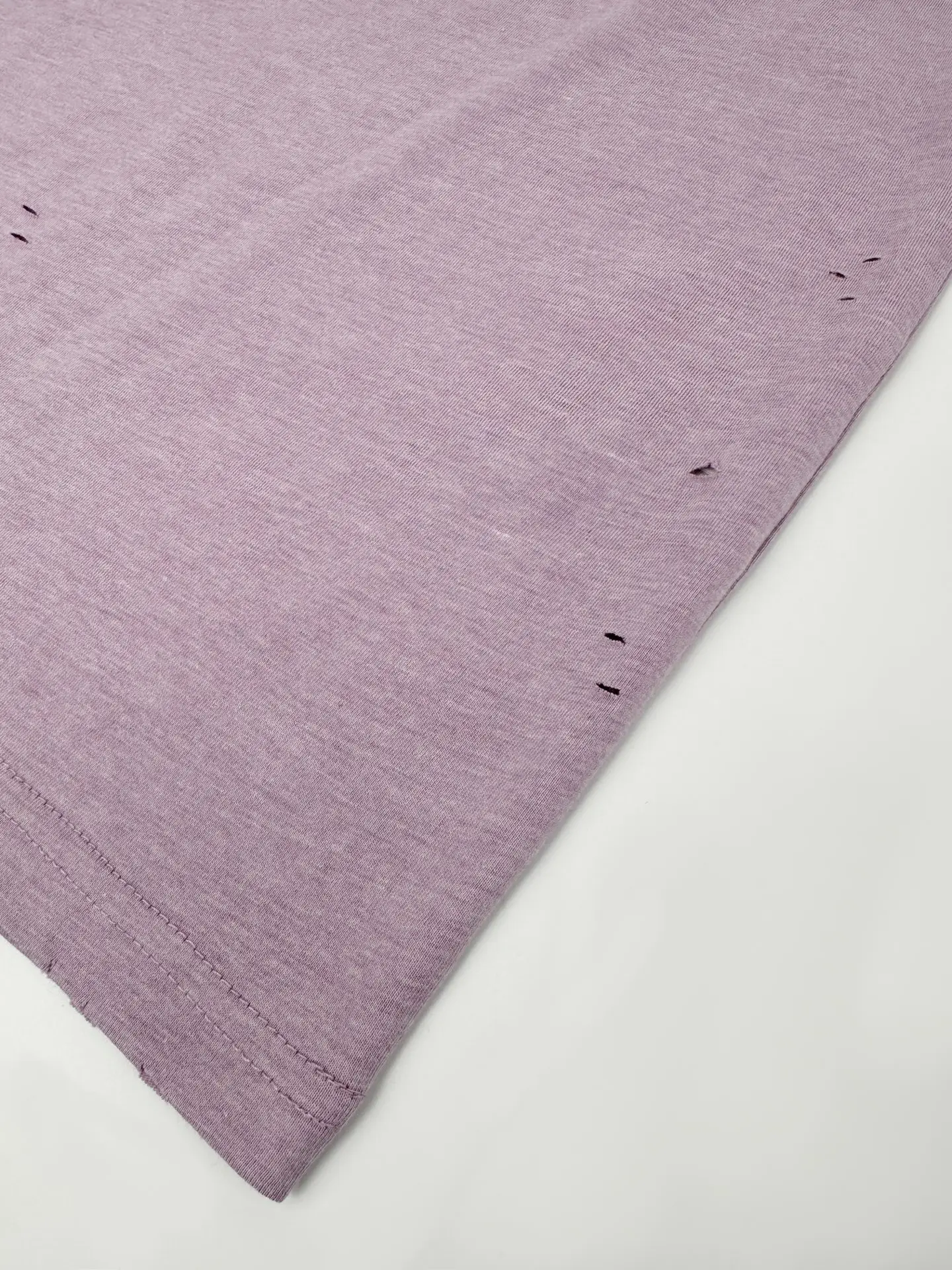 Distressed Logo Layered Long-Sleeve T-Shirt D24519134 — view 8