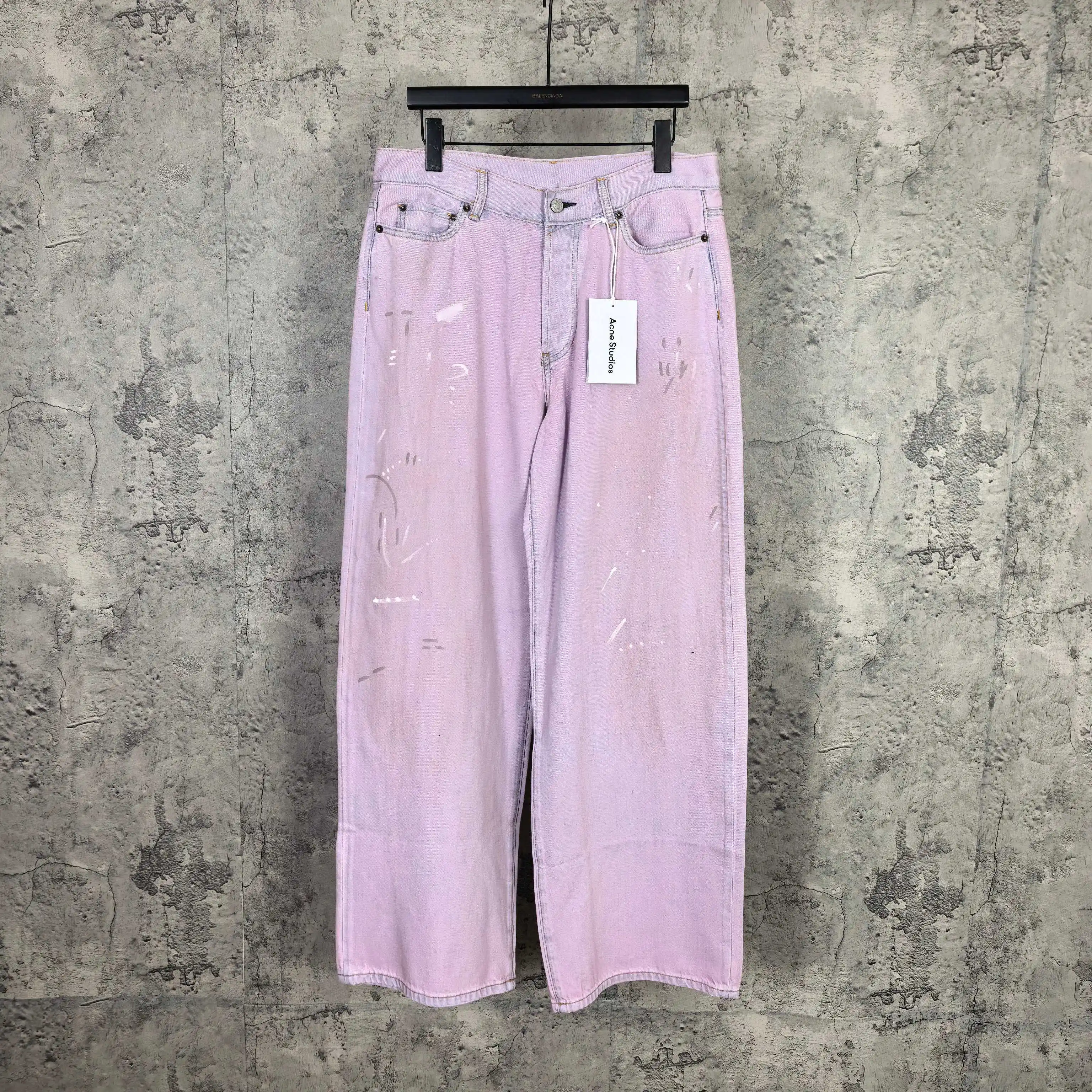 1981 Loose-Fit Splatter-Effect Jeans D25023282