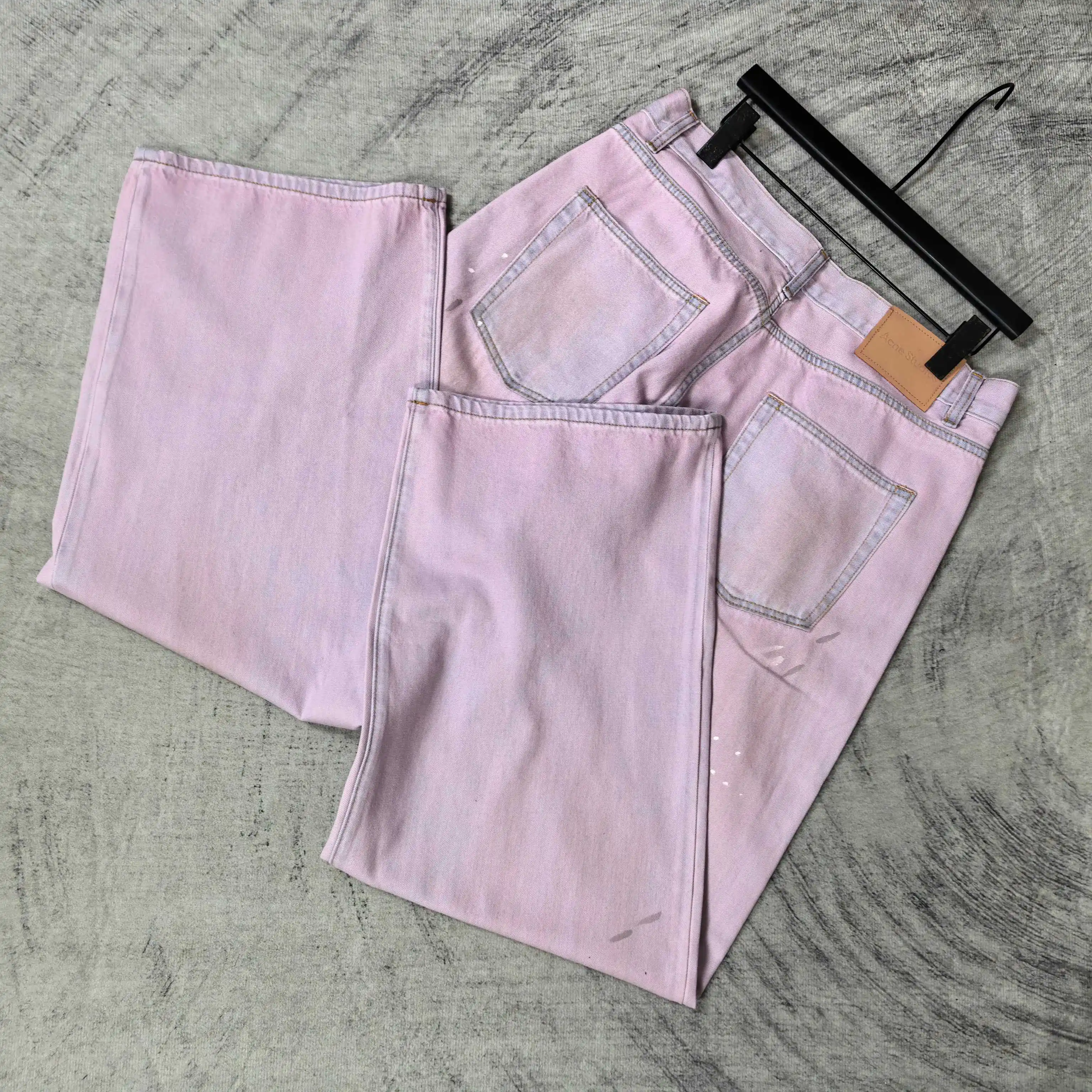 1981 Loose-Fit Splatter-Effect Jeans D25023282 — view 5