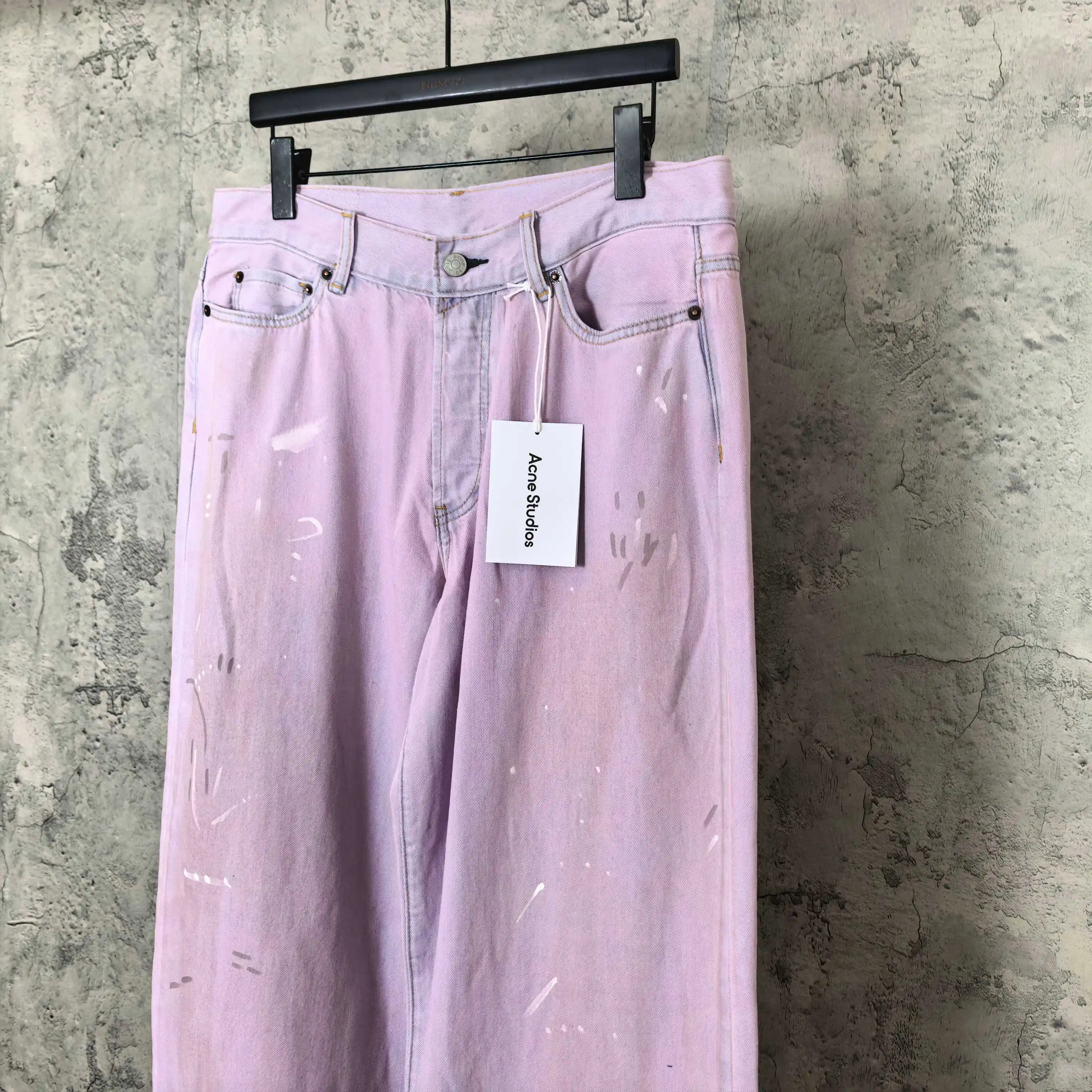 1981 Loose-Fit Splatter-Effect Jeans D25023282 — view 9