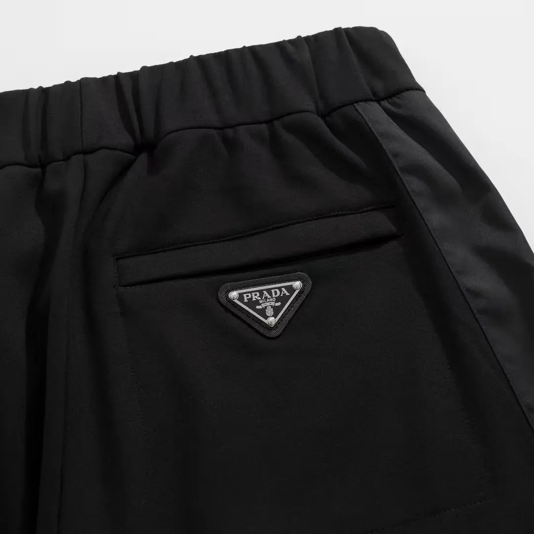 Stretch Technical Fabric Trousers D25013042 — view 7