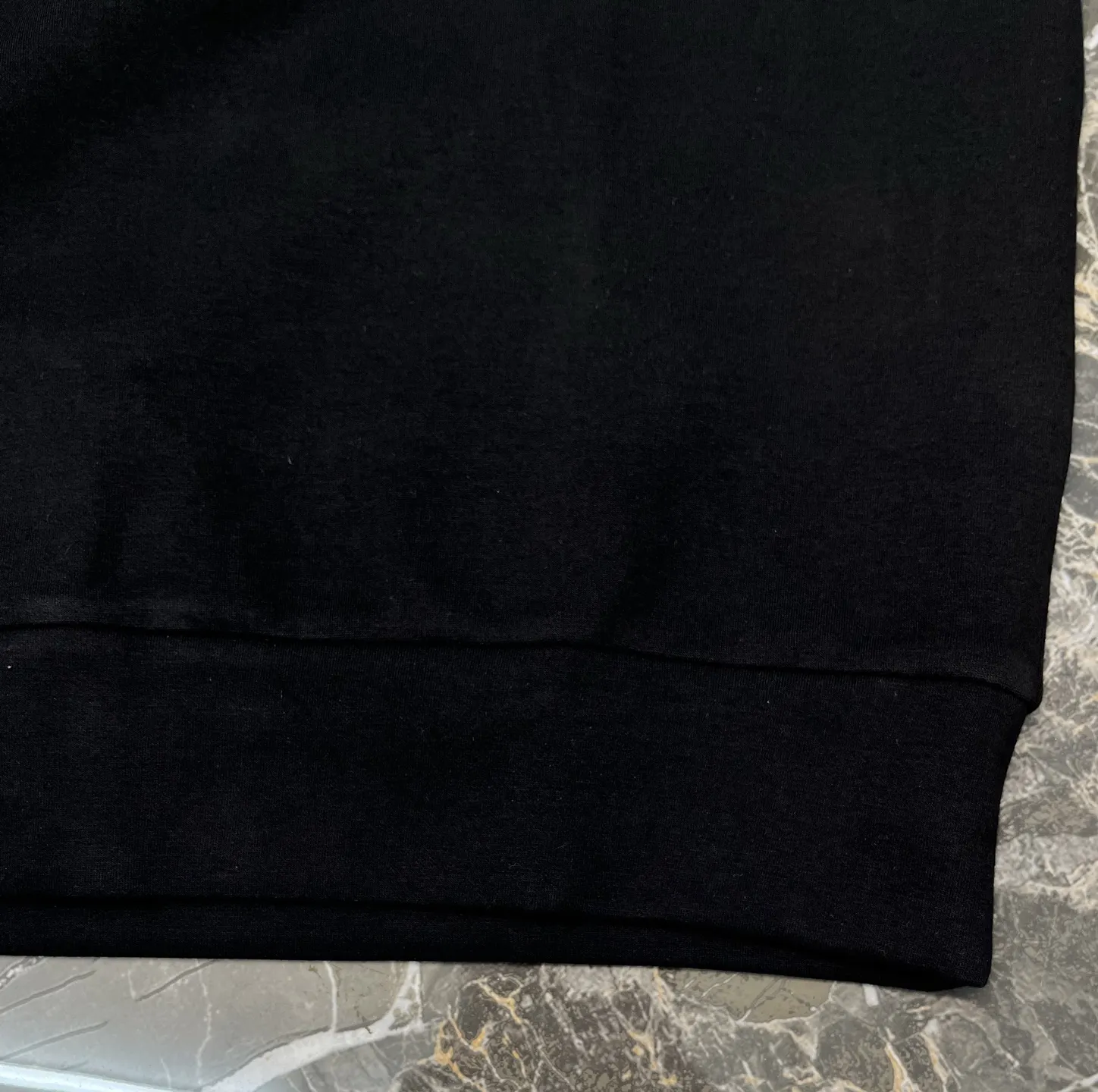 Re-Nylon Trim Fleece Sweatshirt D25019129 — view 9