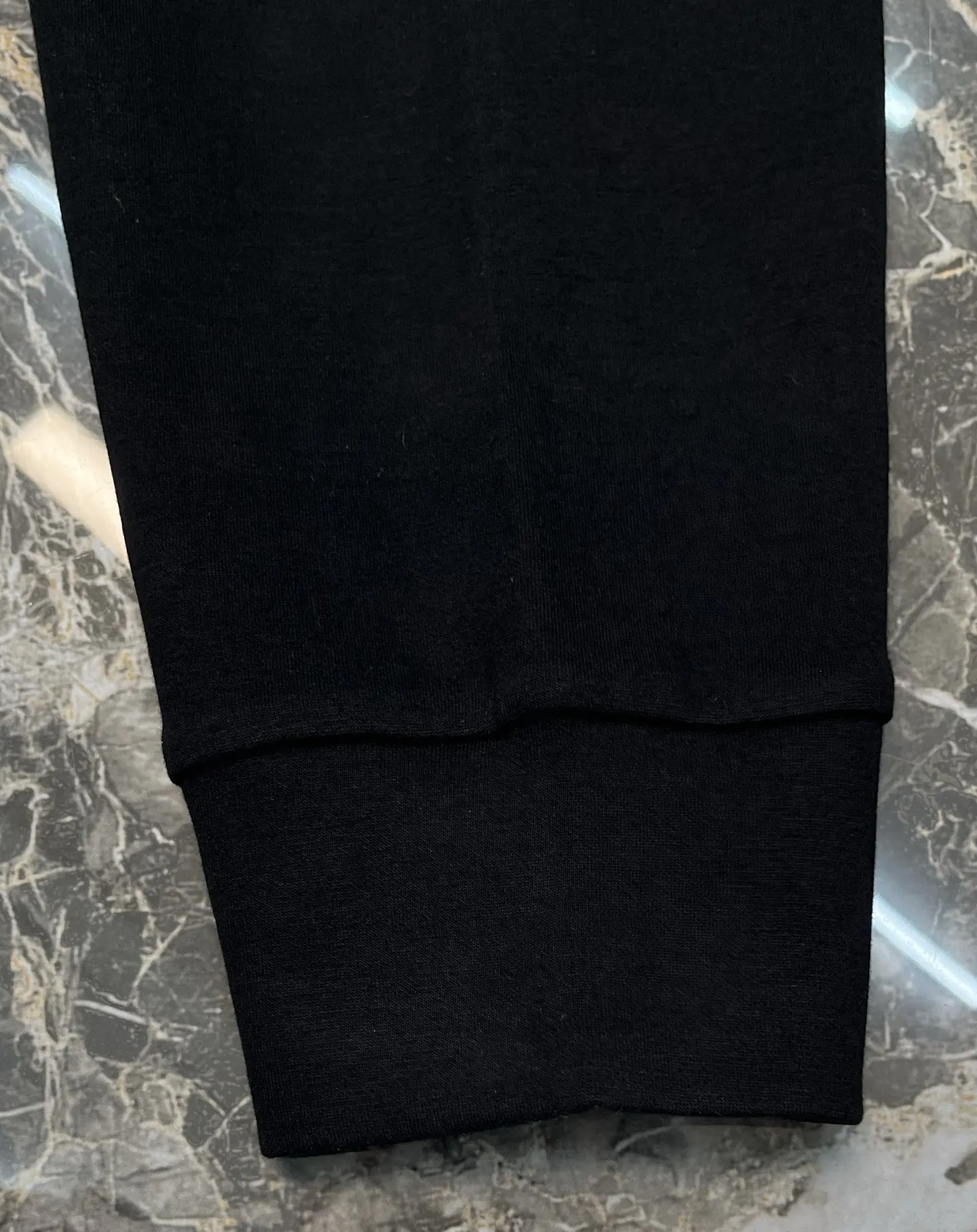 Re-Nylon Trim Fleece Sweatshirt D25019129 — view 10