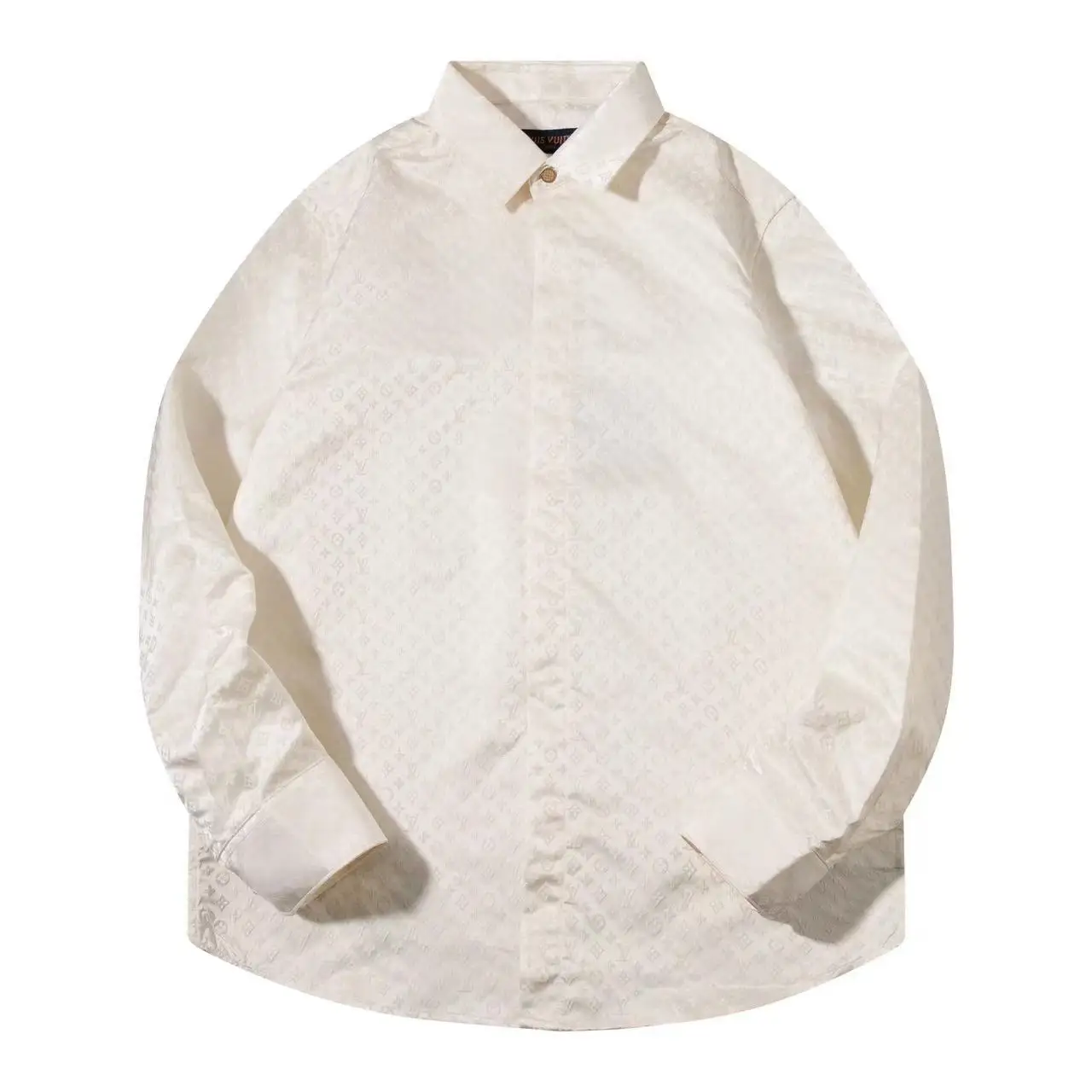 Monogram Jacquard Silk Evening Shirt D25013029
